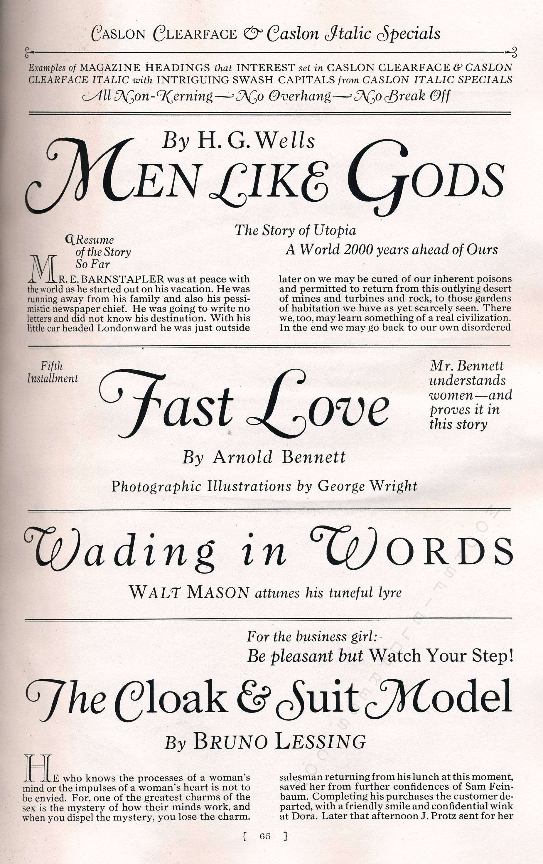 Caslon Font
              Typeface Catalog owned by Winfred Porter Truesdell