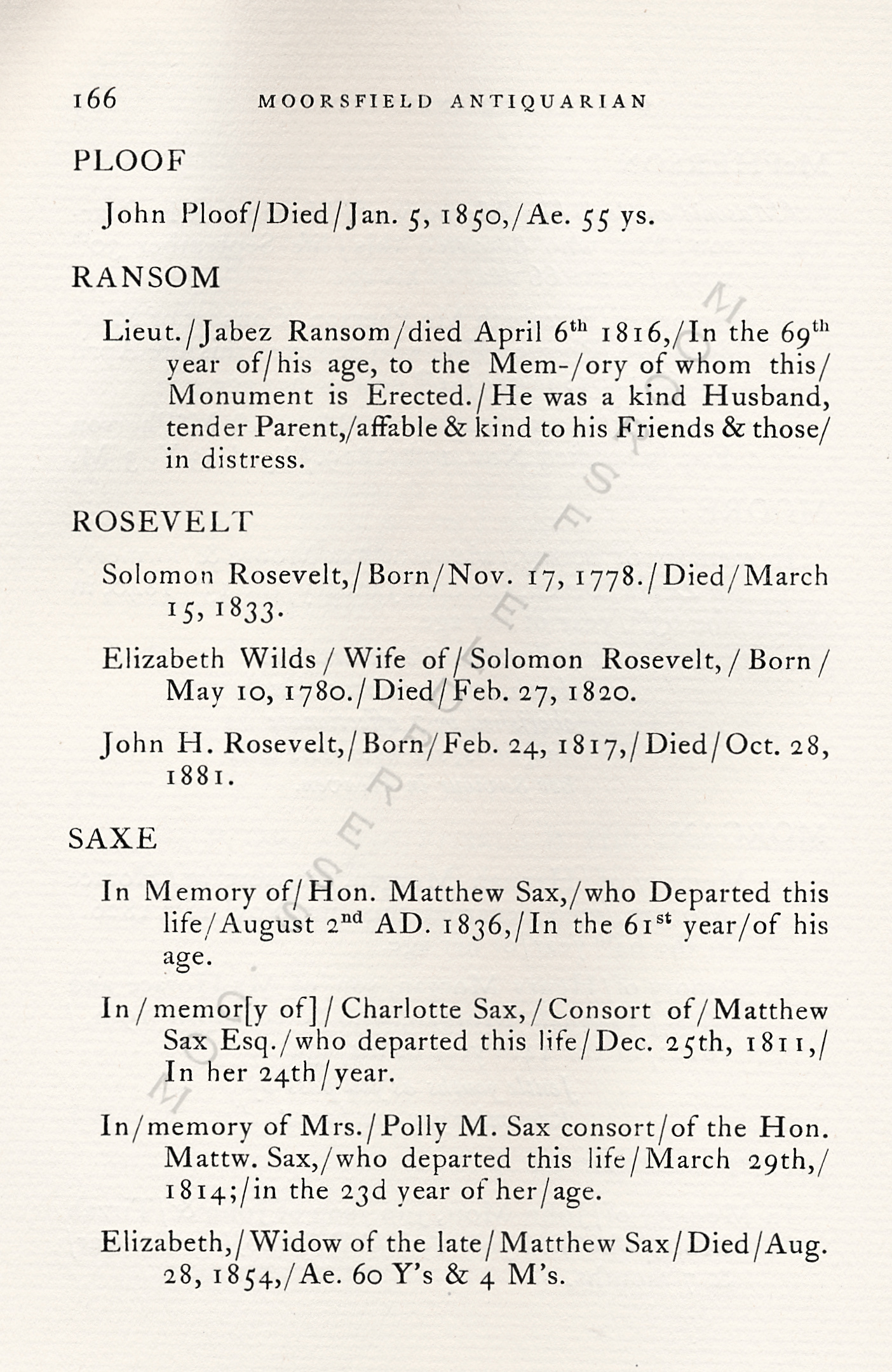 The
                      Moorsfield Antiquarian-Inscriptions from Old
                      Graveyards: the McLellan Cemetery Transcriptions