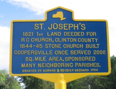 st. josephs cemetery in
              coopersville