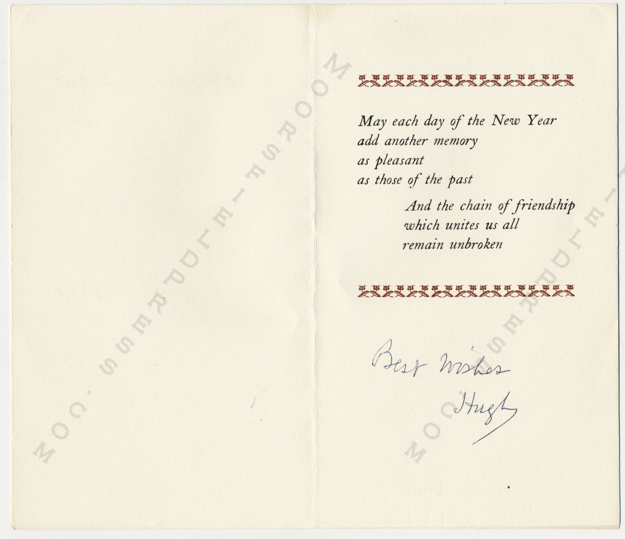 The
                      McLellan Christmas Cards printed by the Moorsfield
                      Press
