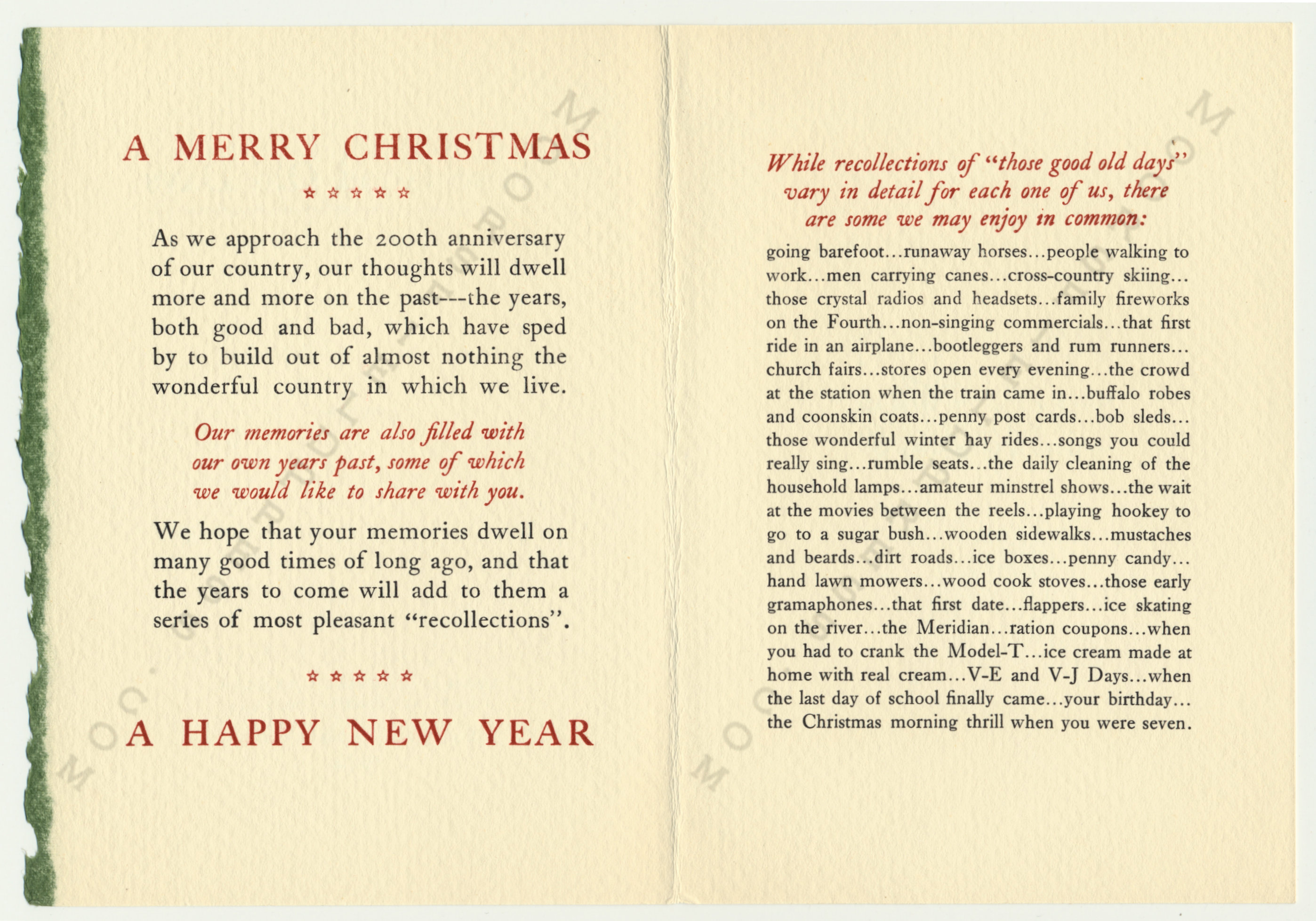 The
                      McLellan Christmas Cards printed by the Moorsfield
                      Press