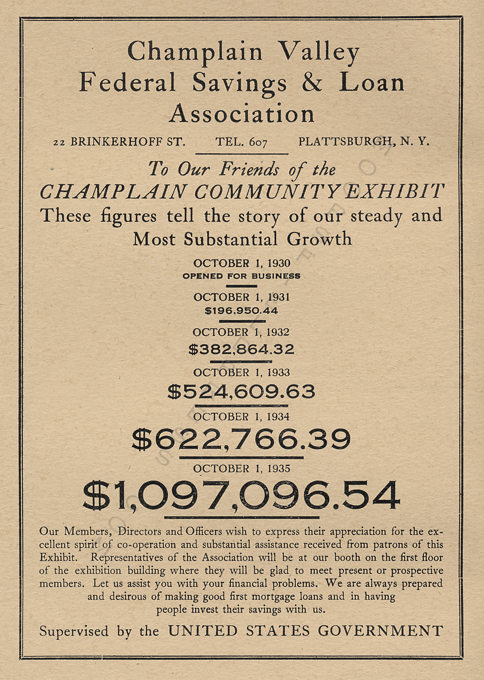 6th Annual
                      Champlain Community Exhibit