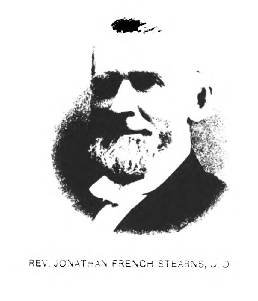 Rev. Jonathan French Stearns-from book
                            History of the town of Bedford, Middlesex
                            County, Massachusetts: from its earliest
                            settlement to the year of Our Lord 1891 ...
                            with a genealogical register of old families
                            by Abram English Brown.