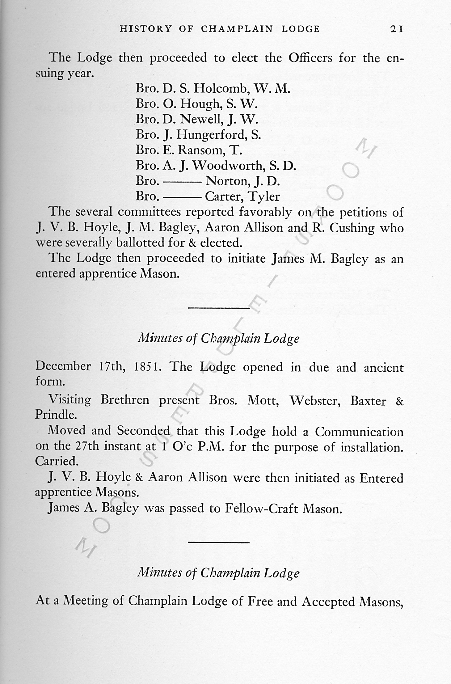 a_centennial_history_of_champlain_masons
                      lodge_1951