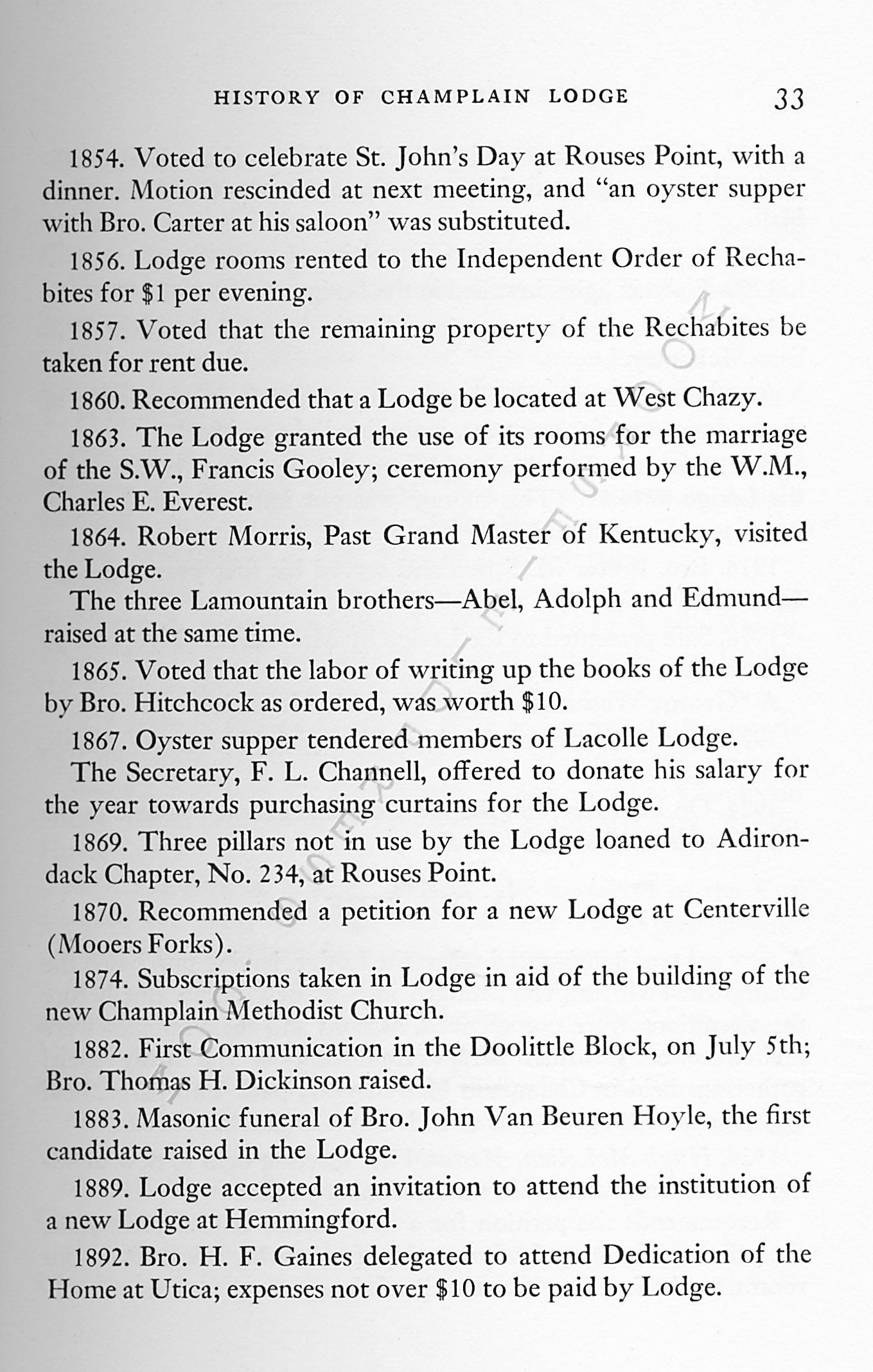 a_centennial_history_of_champlain_masons
                      lodge_1951