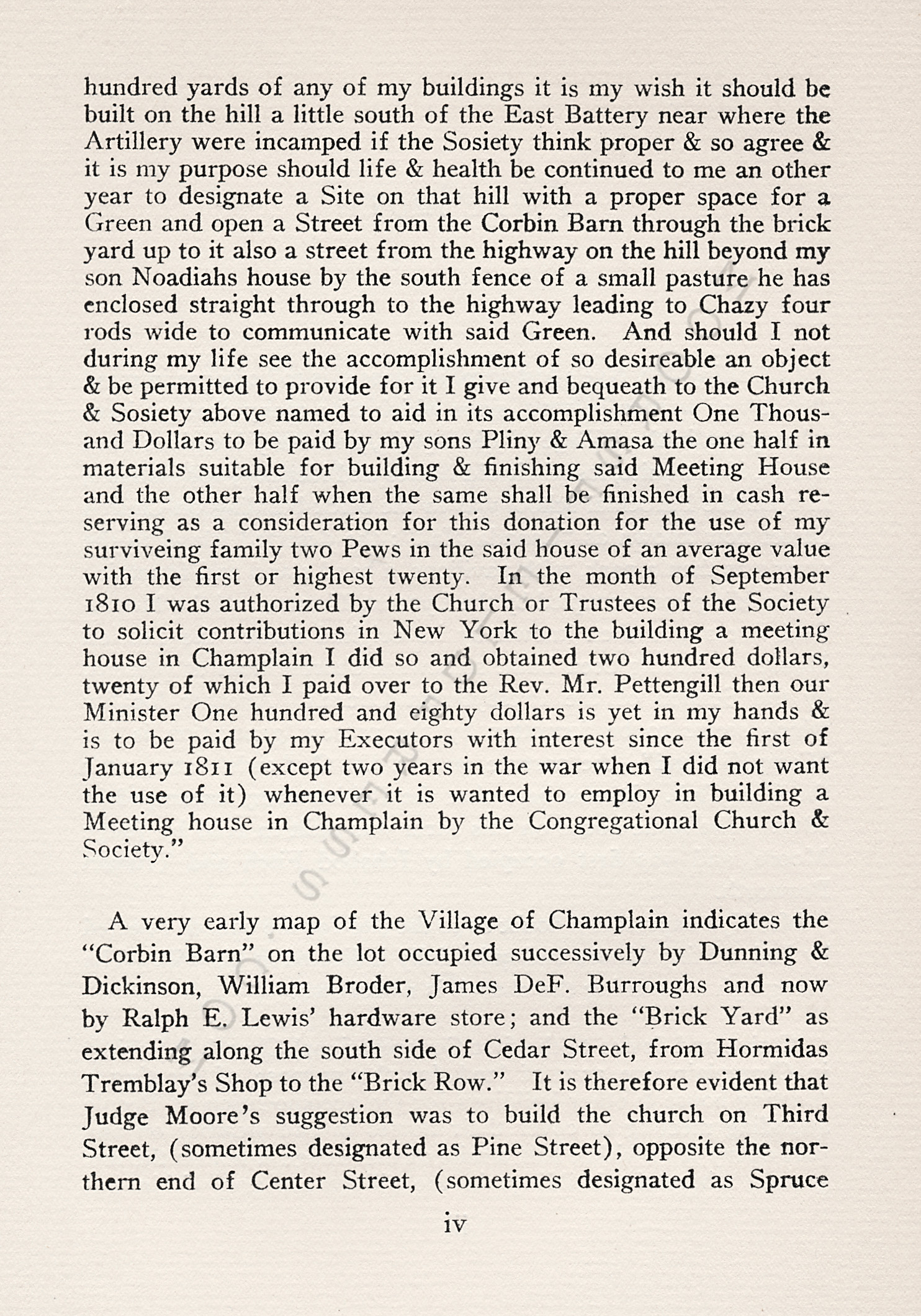 AN ADDRESS
                      OF CHARLES FREEMAN NYE ON THE FIRST PRESBYTERIAN
                      CHURCH 1928