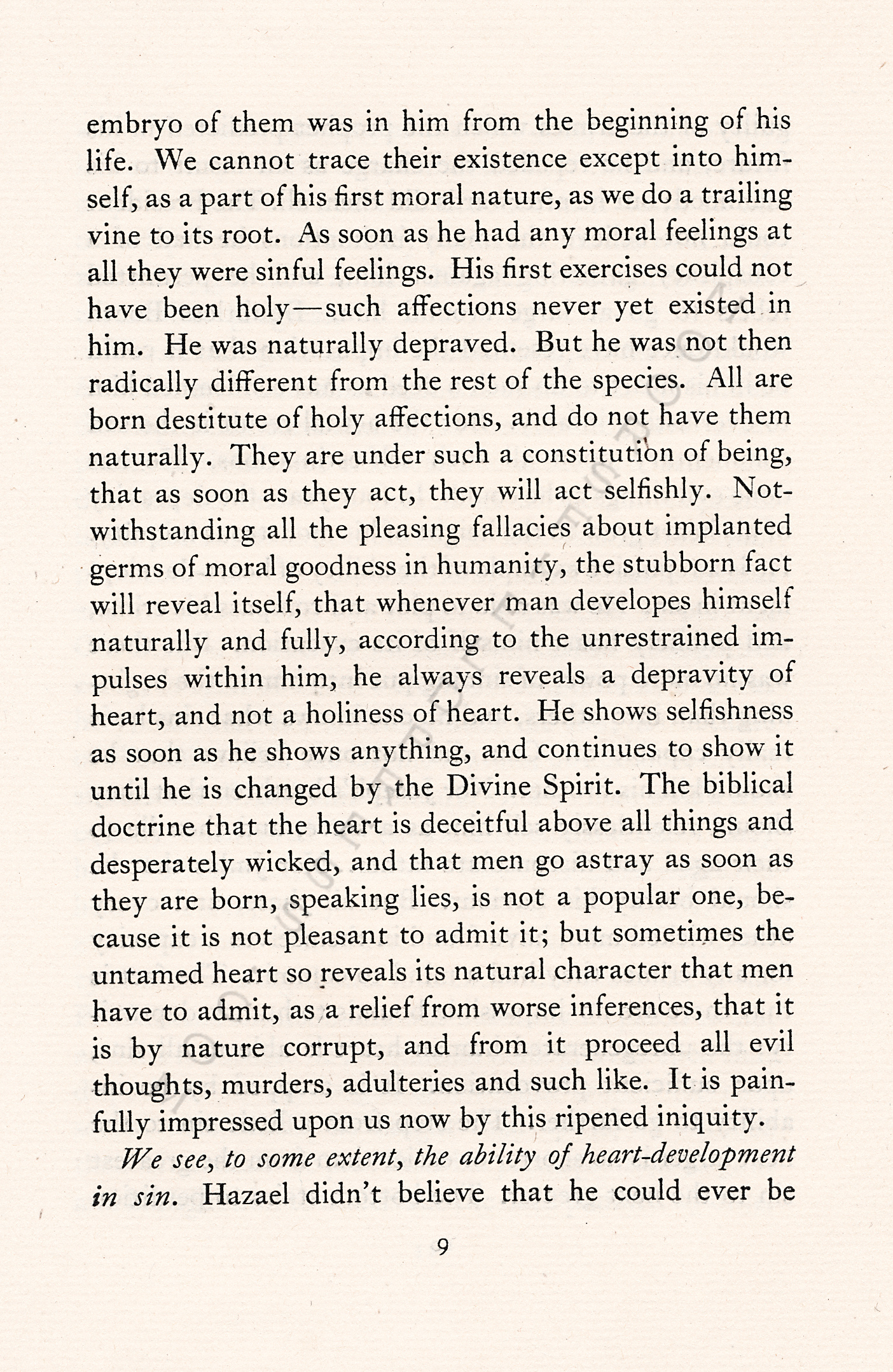 Human
                      Depravity - A Sermon on John Wilkes Booth by
                      Mortimer Blake 1865