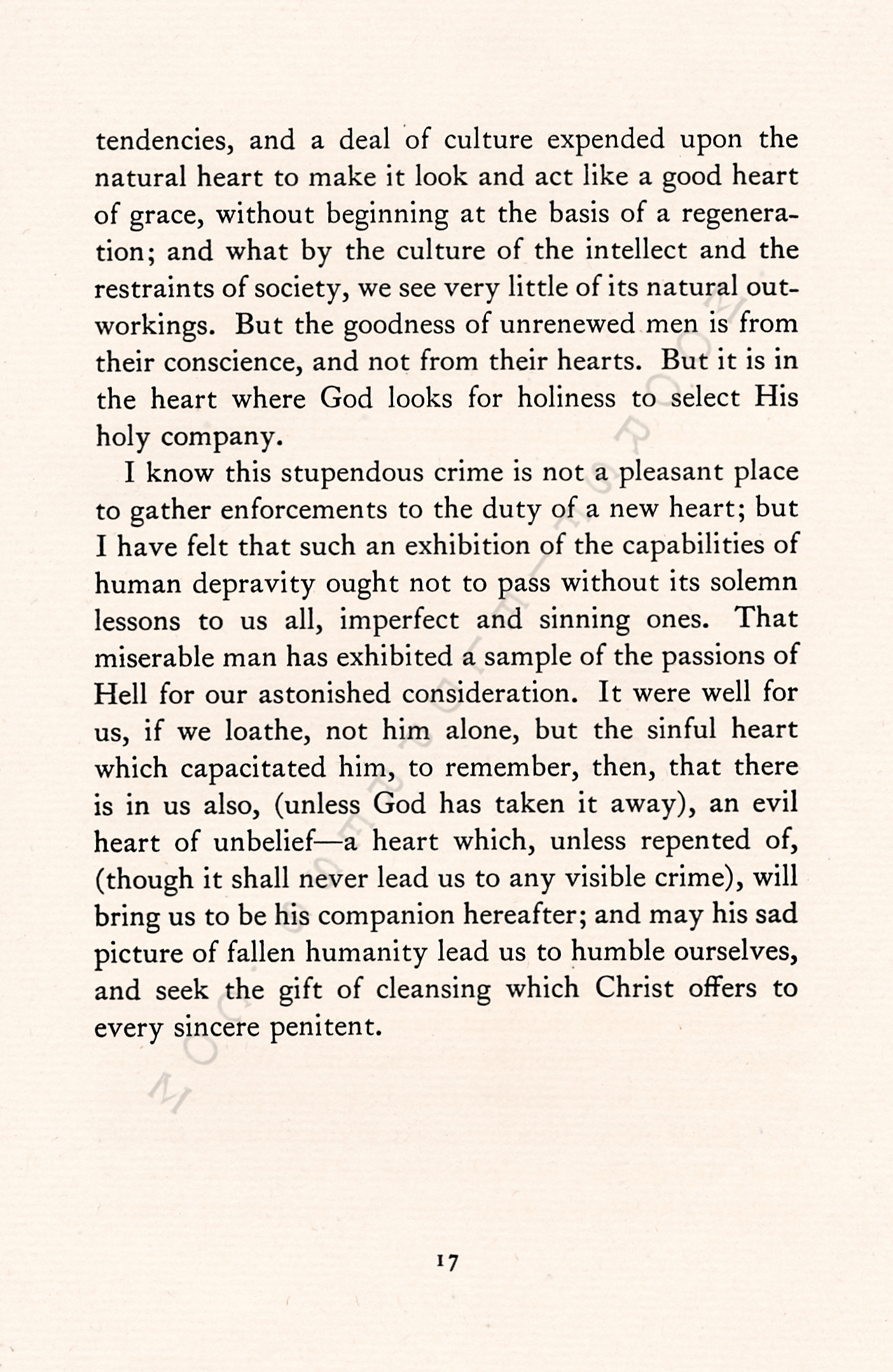 Human
                      Depravity - A Sermon on John Wilkes Booth by
                      Mortimer Blake 1865