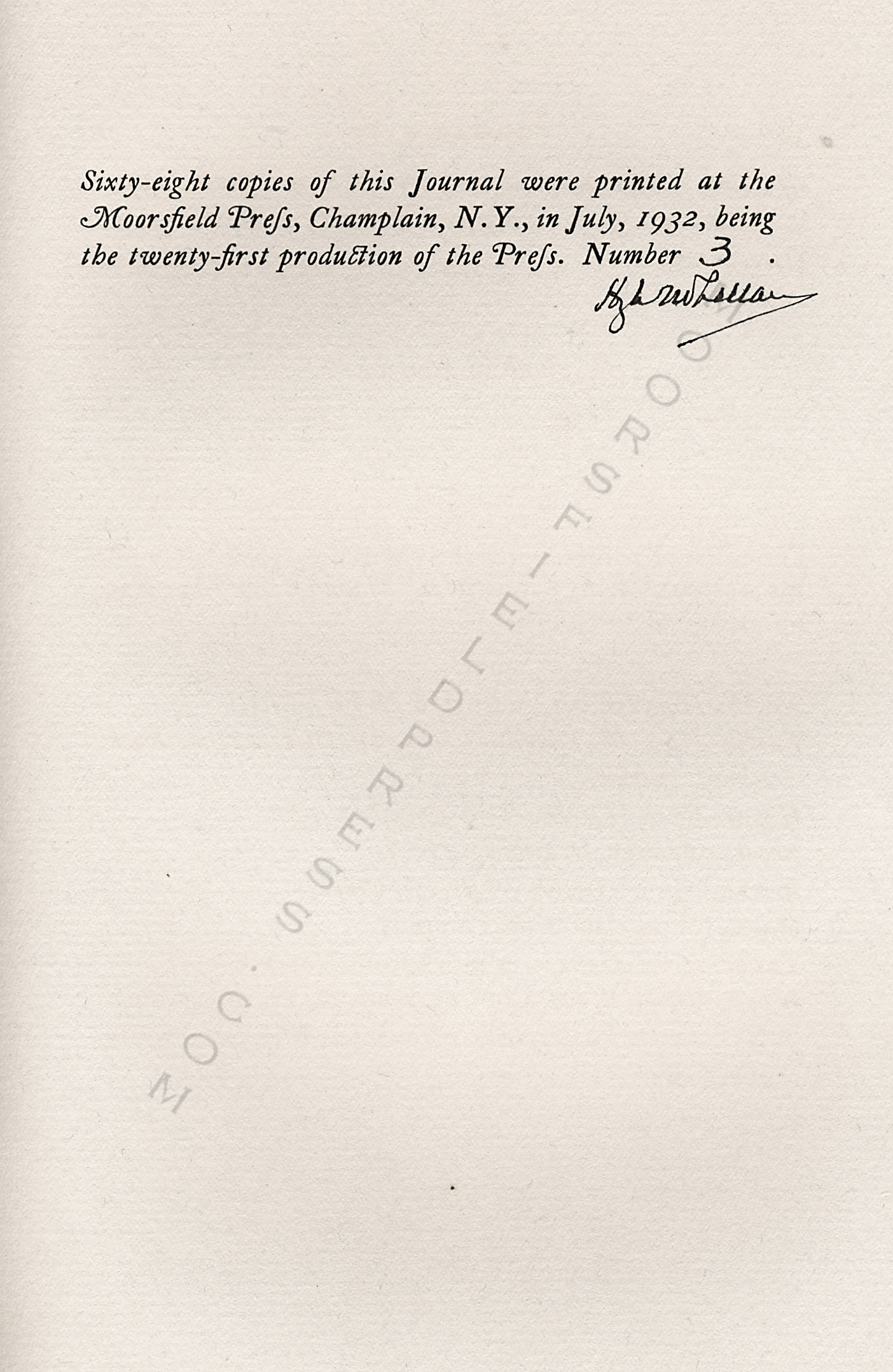 JOURNAL OF
                      THOMAS NYE WRITTEN DURING A JOURNEY BETWEEN
                      MONTREAL & CHICAGO IN 1837