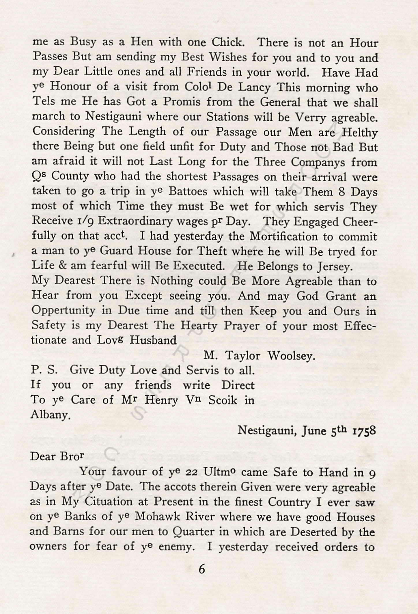 WOOLSEY
                      PAPERS-LETTERS OF MELANCTHON TAYLOR WOOLSEY 1758