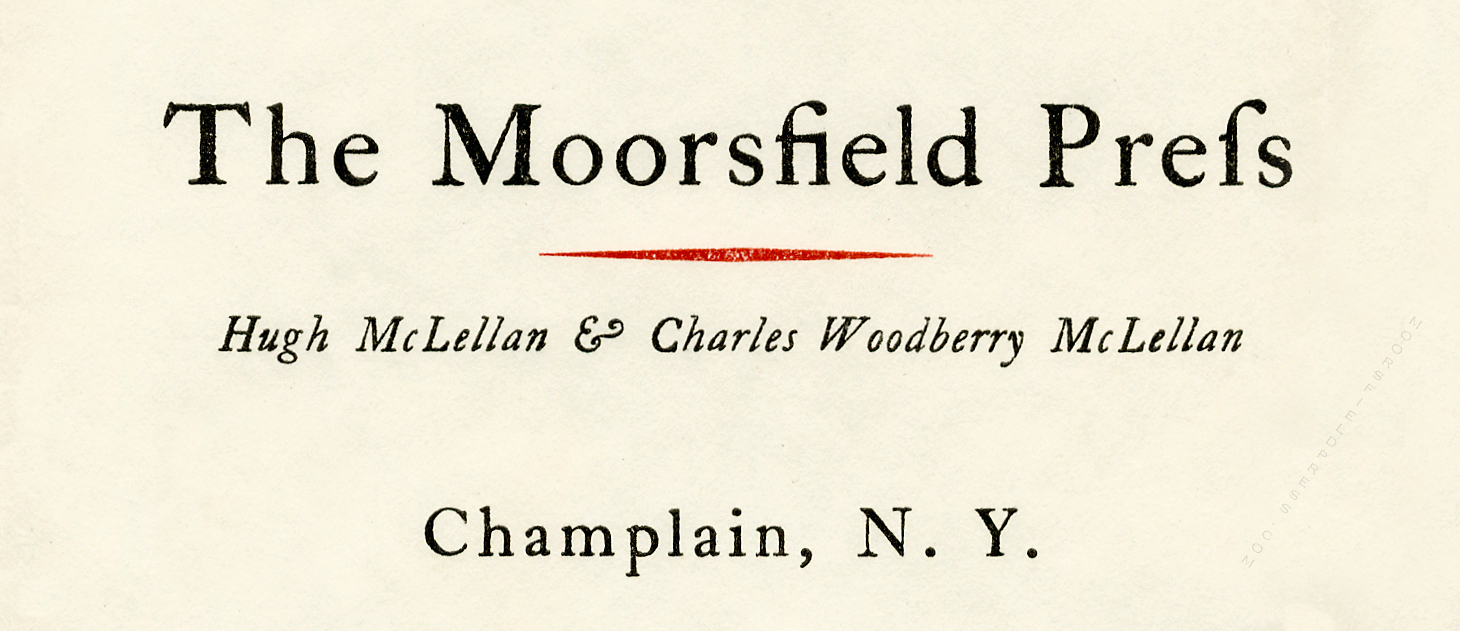 moorsfield press
                                                letterhead