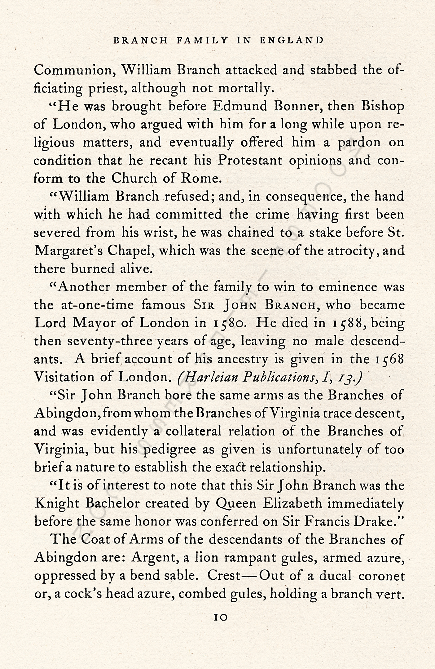 The Branch
                      Family of New England, The Line of William Farrand
                      Branch