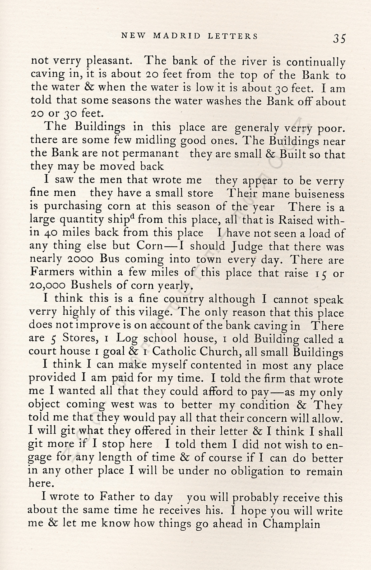 Letters from
                      New Madrid, Missouri - Theophilus Woodward 1846 -
                      1849