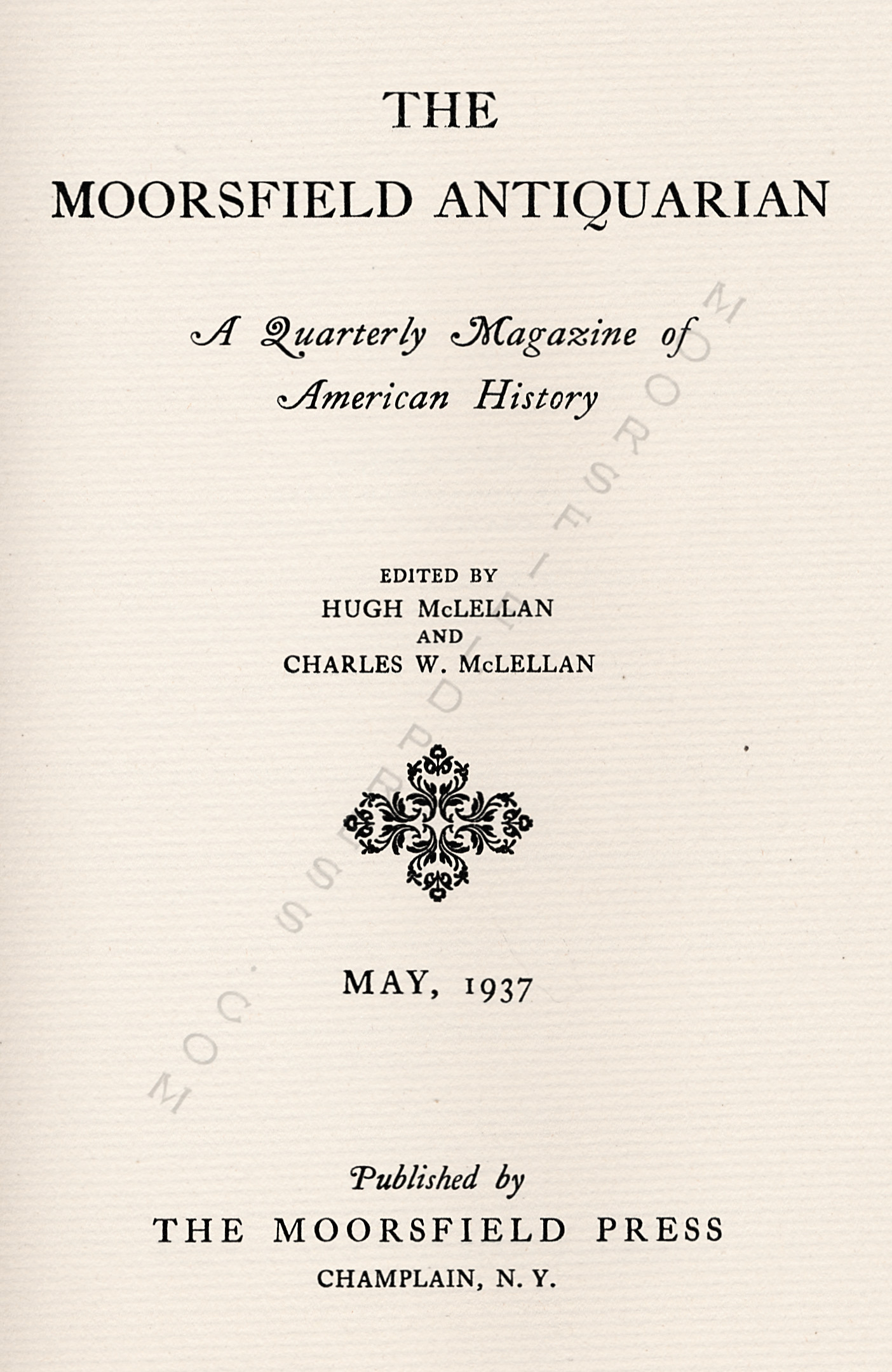 title
                      page