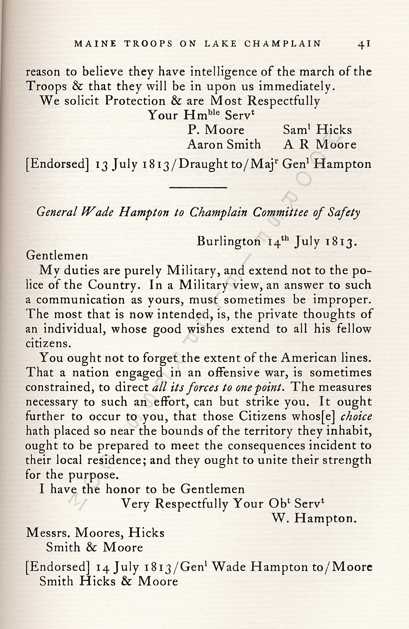 Maine
                      Troops on Lake Champlain and the Loss of the Eagle
                      and Growler May-July 1813