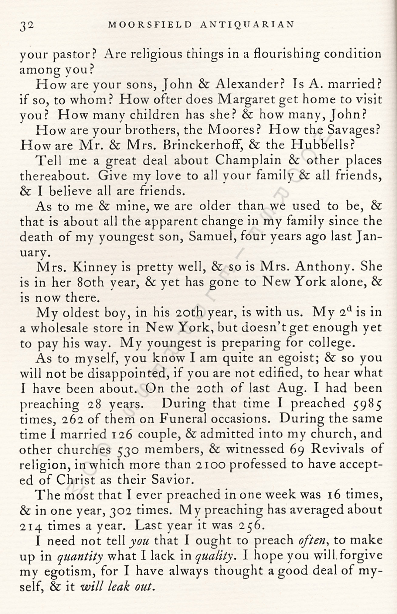 With
                      General Butler at New Orleans Letter of John
                      Coddington Kinney Together with a Letter of his
                      Father Rev. Ezra D. Kinney - 1855