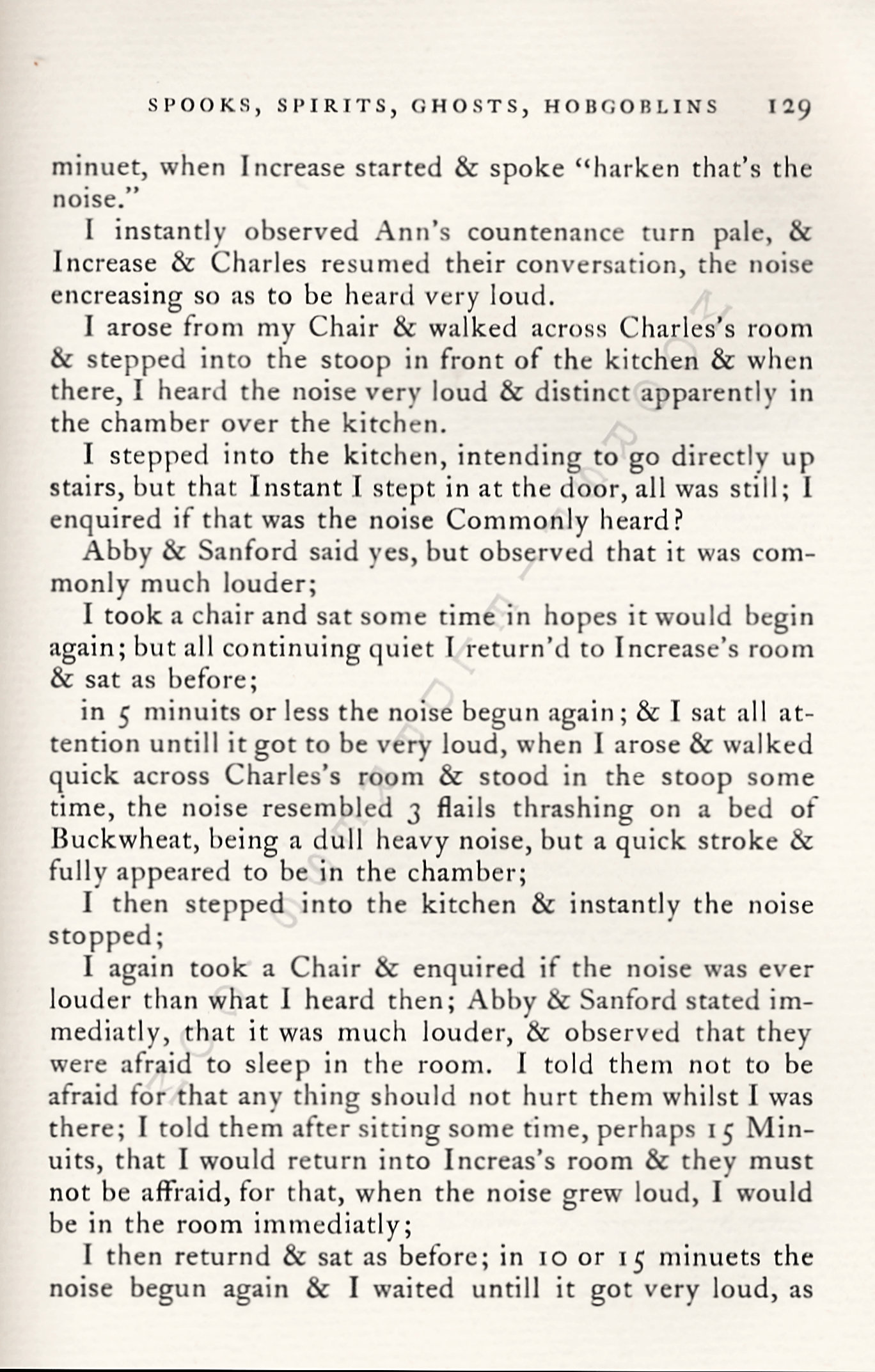 Spooks
                      Spirits Ghosts Hobgoblins: Singular Phenomenon in
                      Dutchess County, New York, 1820 Letters to George
                      Heyworth of Peru, New York