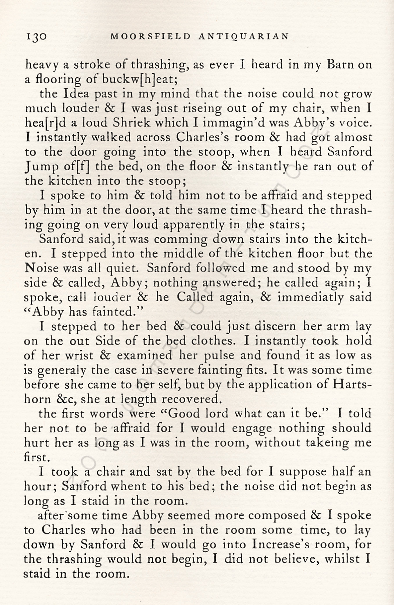 Spooks
                      Spirits Ghosts Hobgoblins: Singular Phenomenon in
                      Dutchess County, New York, 1820 Letters to George
                      Heyworth of Peru, New York