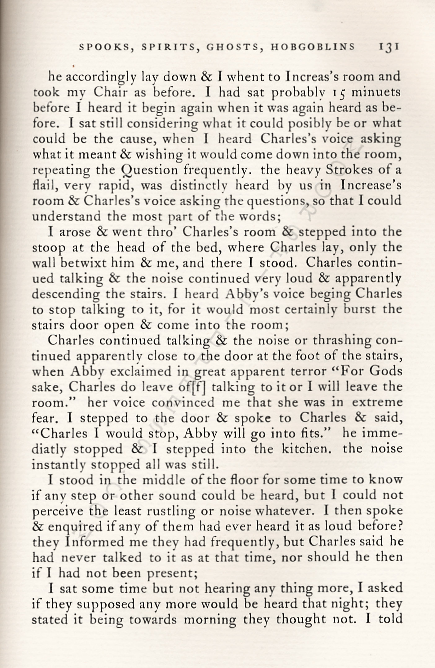 Spooks
                      Spirits Ghosts Hobgoblins: Singular Phenomenon in
                      Dutchess County, New York, 1820 Letters to George
                      Heyworth of Peru, New York