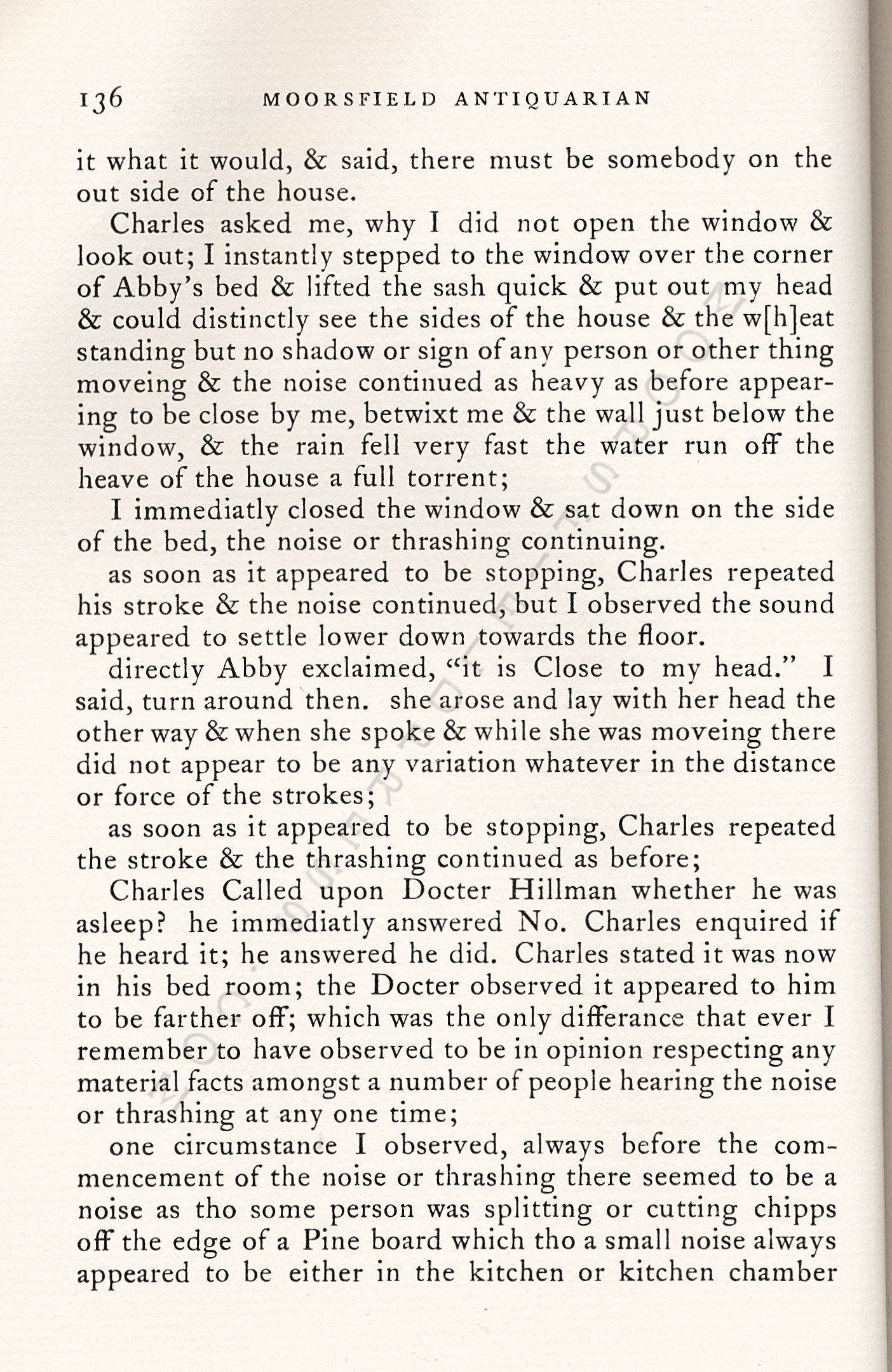 Spooks
                      Spirits Ghosts Hobgoblins: Singular Phenomenon in
                      Dutchess County, New York, 1820 Letters to George
                      Heyworth of Peru, New York