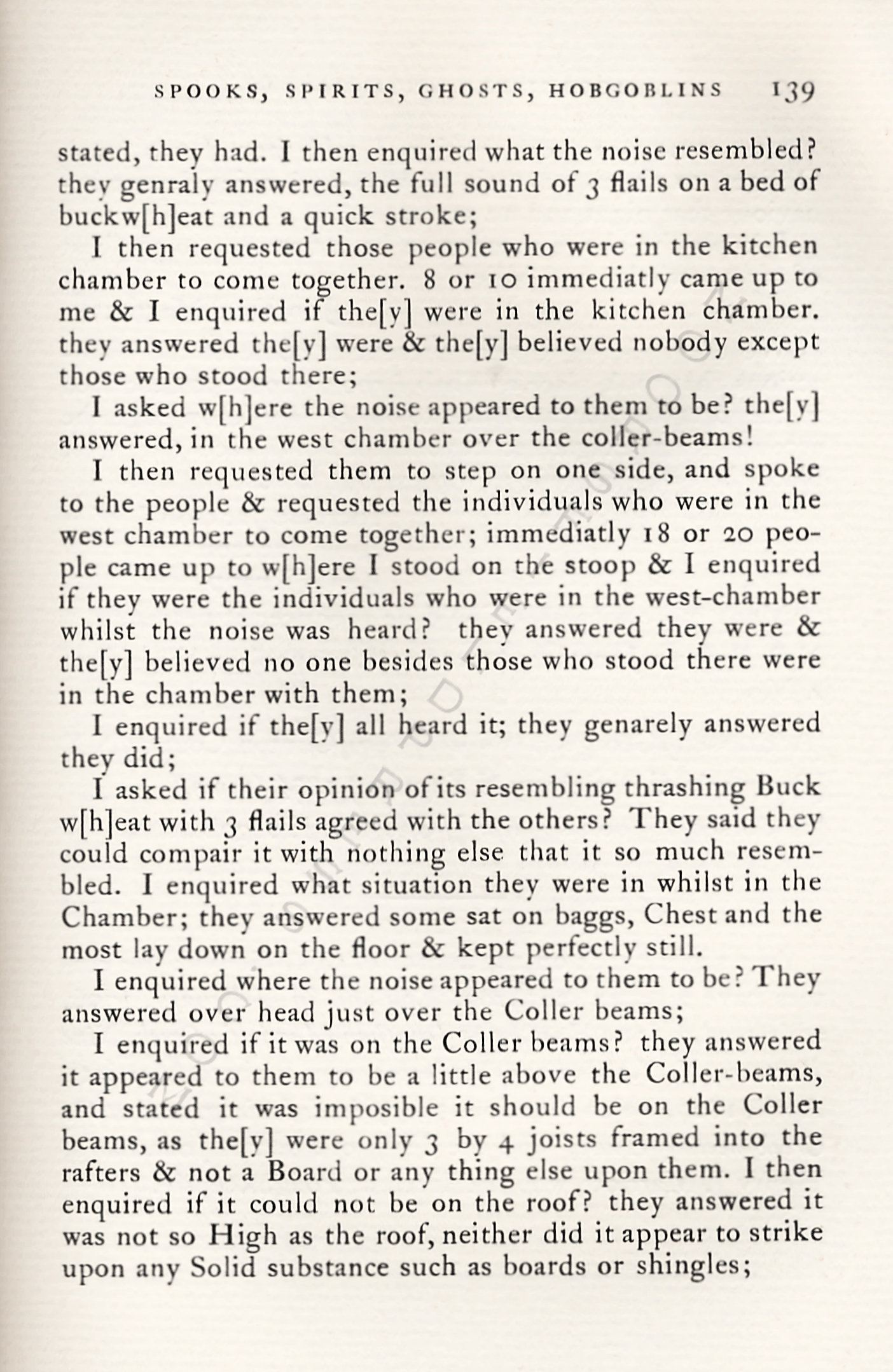 Spooks
                      Spirits Ghosts Hobgoblins: Singular Phenomenon in
                      Dutchess County, New York, 1820 Letters to George
                      Heyworth of Peru, New York