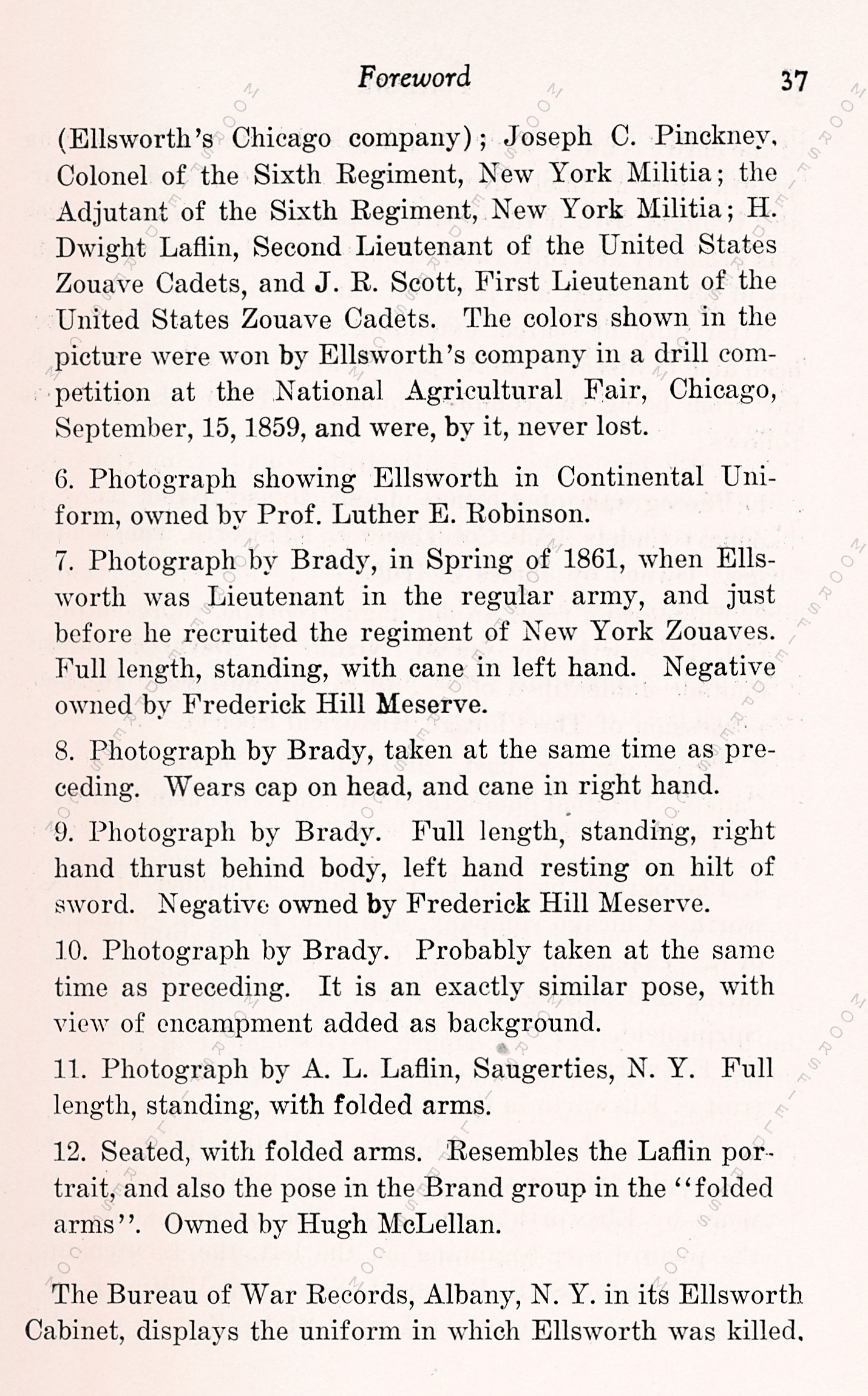 Winfred
                      Porter Truesdell and his Printed Books by the
                      Troutsdale Press: Checklist of Prints of Col.
                      Elmer E. Ellsworth