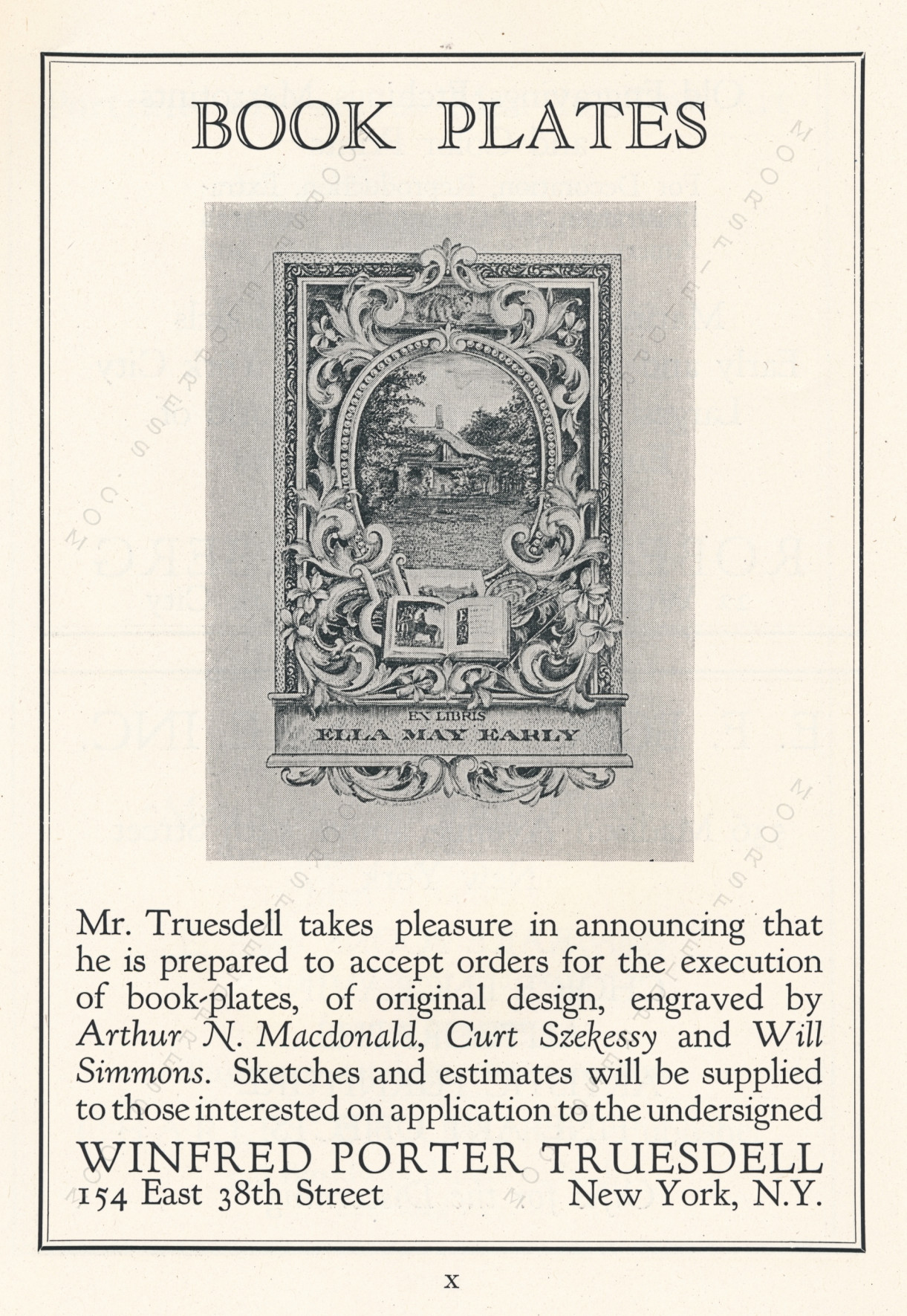 The Print Connoisseur Art Magazine by
                        Winfred Porter Truesdell