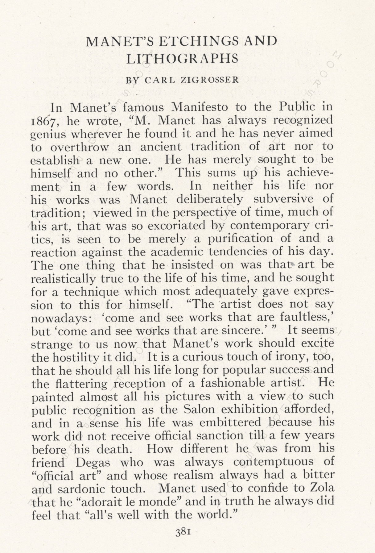 The Print Connoisseur Art Magazine by
                        Winfred Porter Truesdell