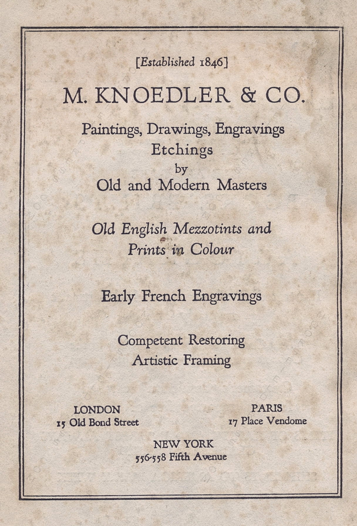 The Print Connoisseur Art Magazine by
                        Winfred Porter Truesdell