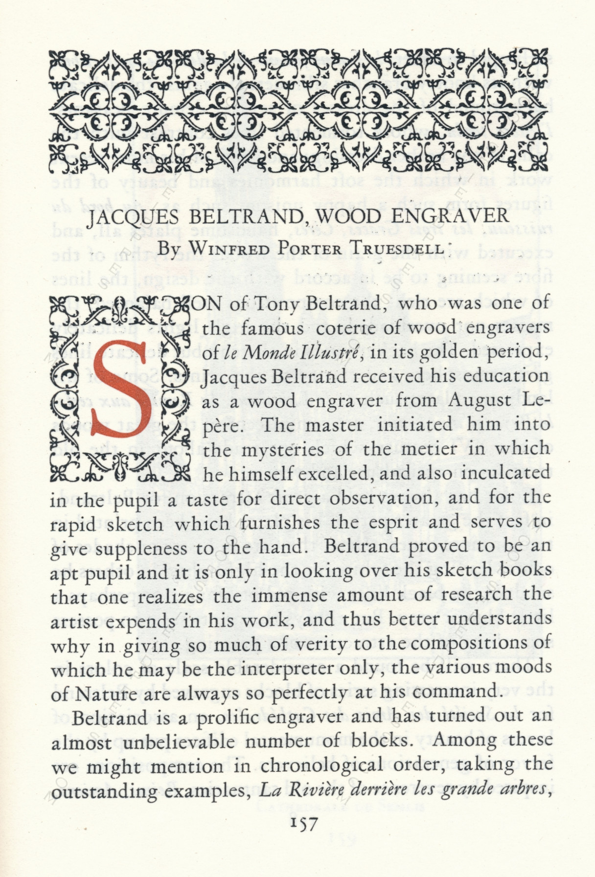 The Print Connoisseur Art Magazine by
                        Winfred Porter Truesdell