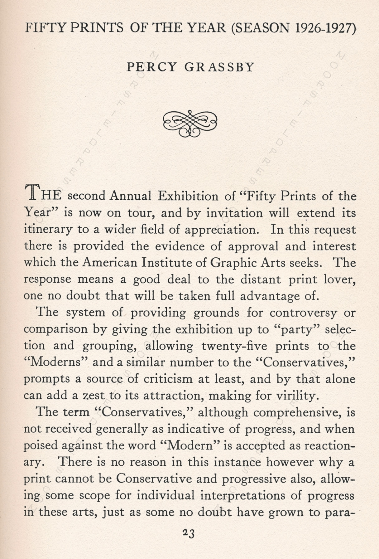 The Print Connoisseur Art Magazine by
                        Winfred Porter Truesdell