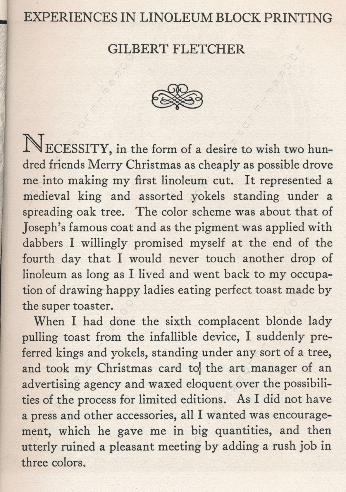 The Print Connoisseur Art Magazine by
                        Winfred Porter Truesdell