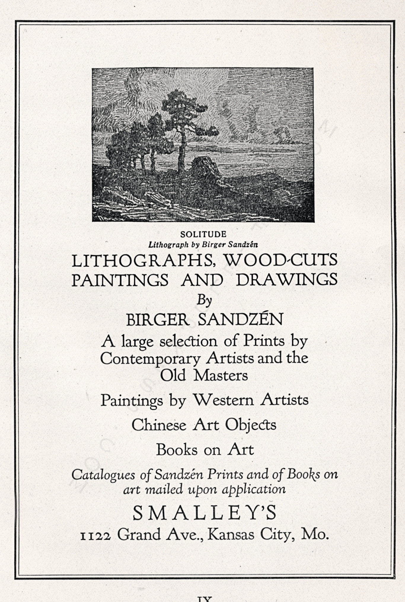 The Print Connoisseur by Winfred
                              Porter Truesdell-January 1923