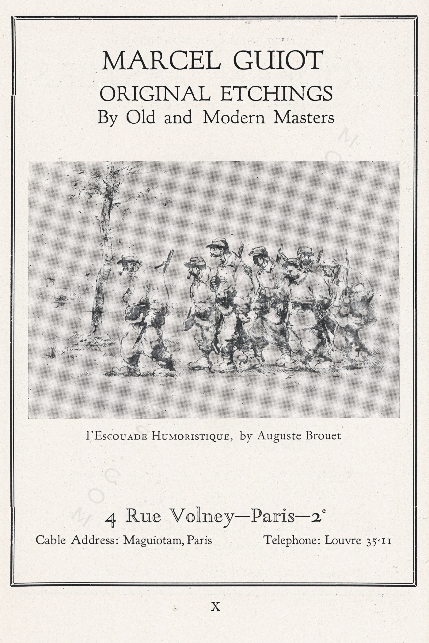 The Print
                      Connoisseur by Winfred Porter Truesdell printed by
                      the Moorsfield Press-January 1925