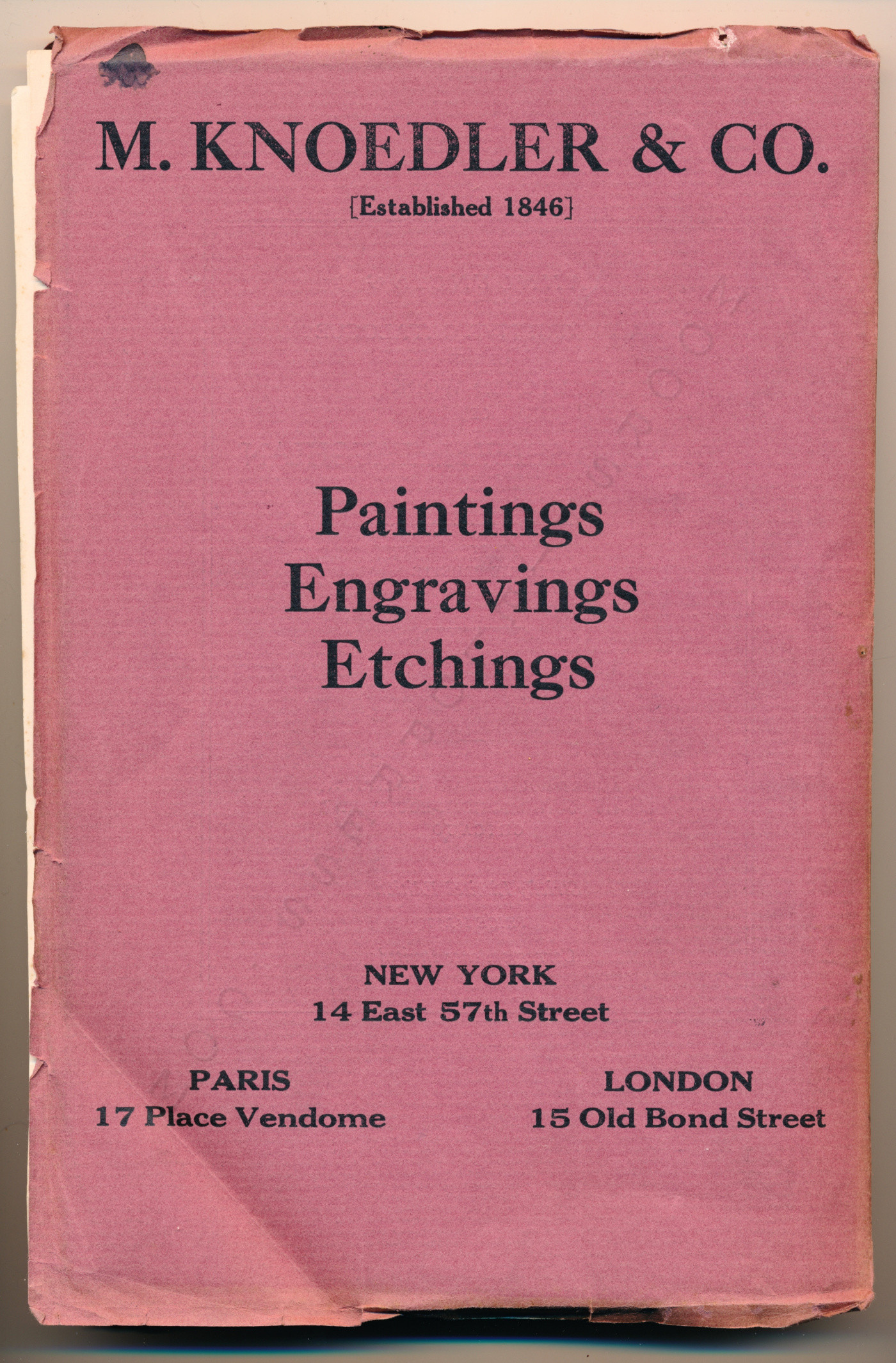 The
                          Print Connoisseur by Winfred Porter Truesdell
                          printed by the Moorsfield Press-January 1926