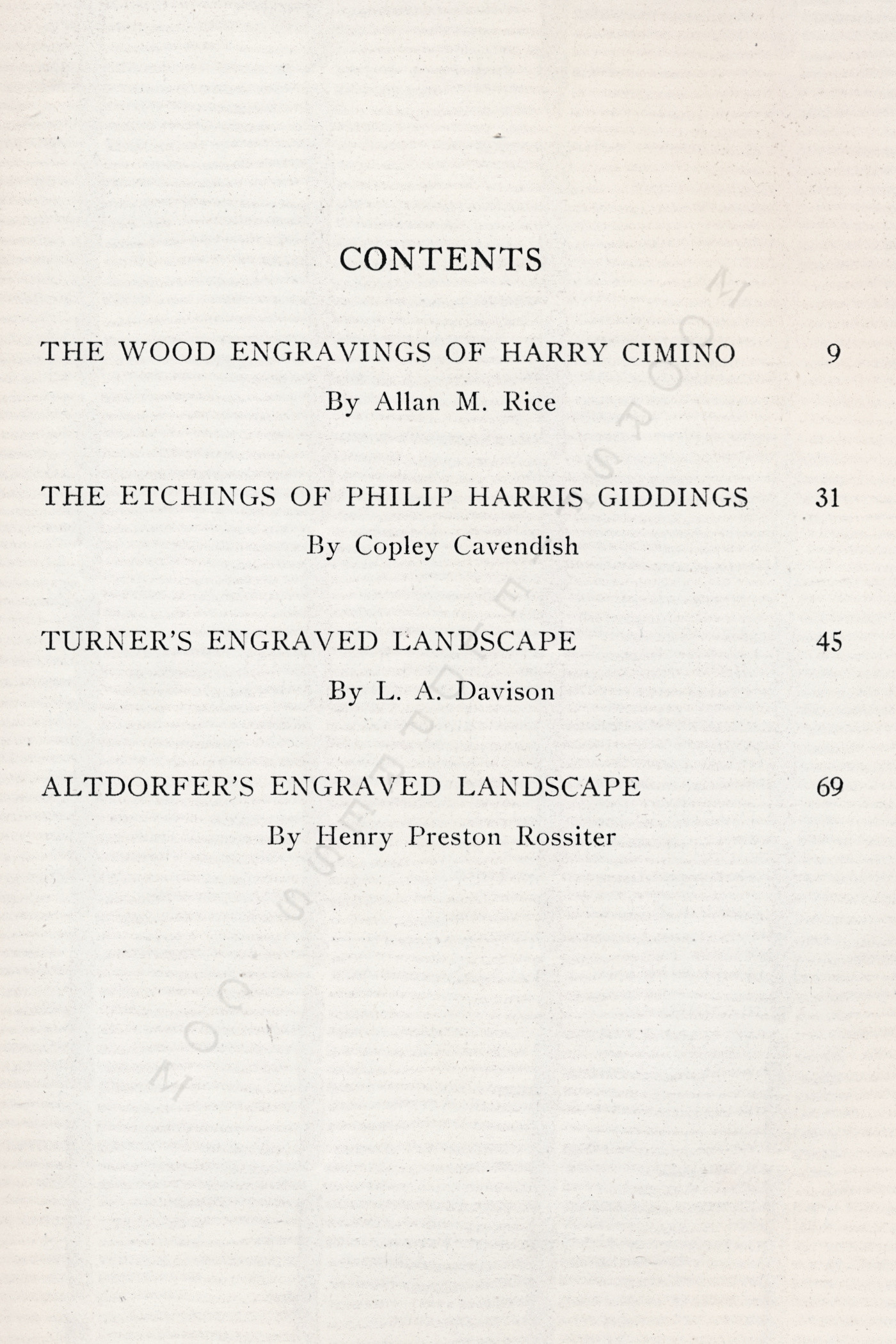 The Print
                      Connoisseur by Winfred Porter Truesdell-January
                      1928