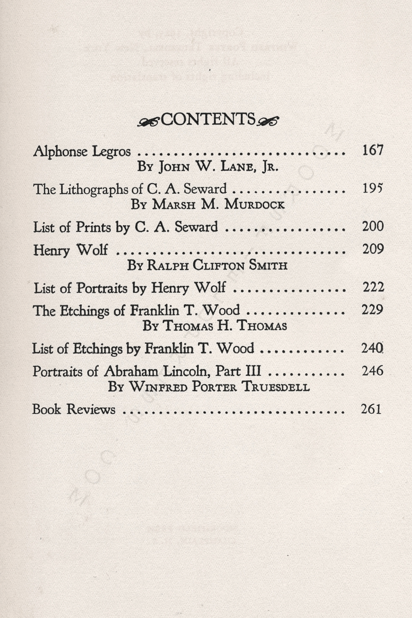 The Print
                      Connoisseur by Winfred Porter Truesdell printed by
                      the Moorsfield Press-July 1925