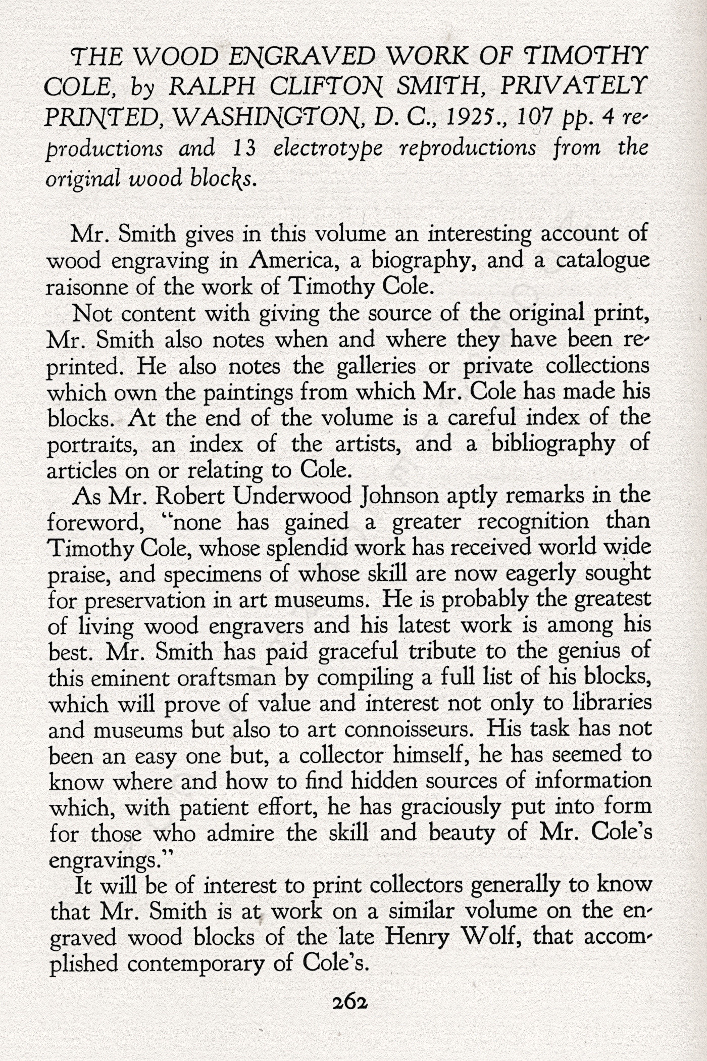 The Print
                      Connoisseur by Winfred Porter Truesdell printed by
                      the Moorsfield Press-July 1925