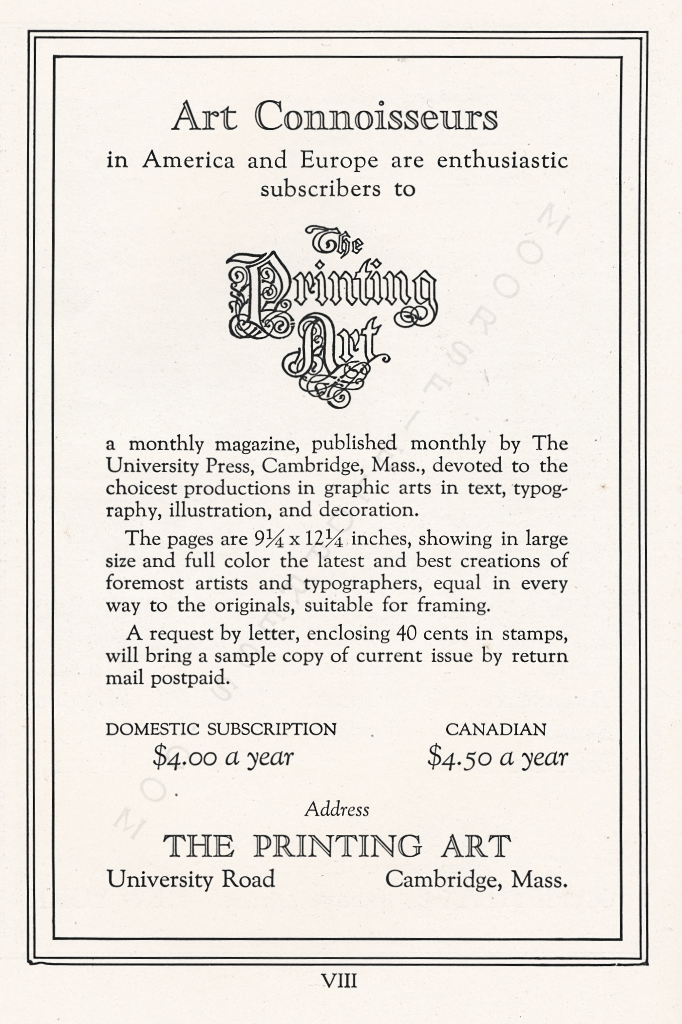 The Print
                      Connoisseur by Winfred Porter Truesdell printed by
                      the Moorsfield Press-July 1925