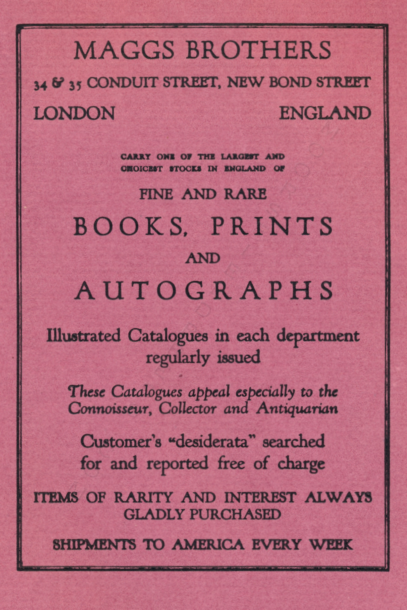 The Print
                      Connoisseur by Winfred Porter Truesdell printed by
                      the Moorsfield Press-July 1925