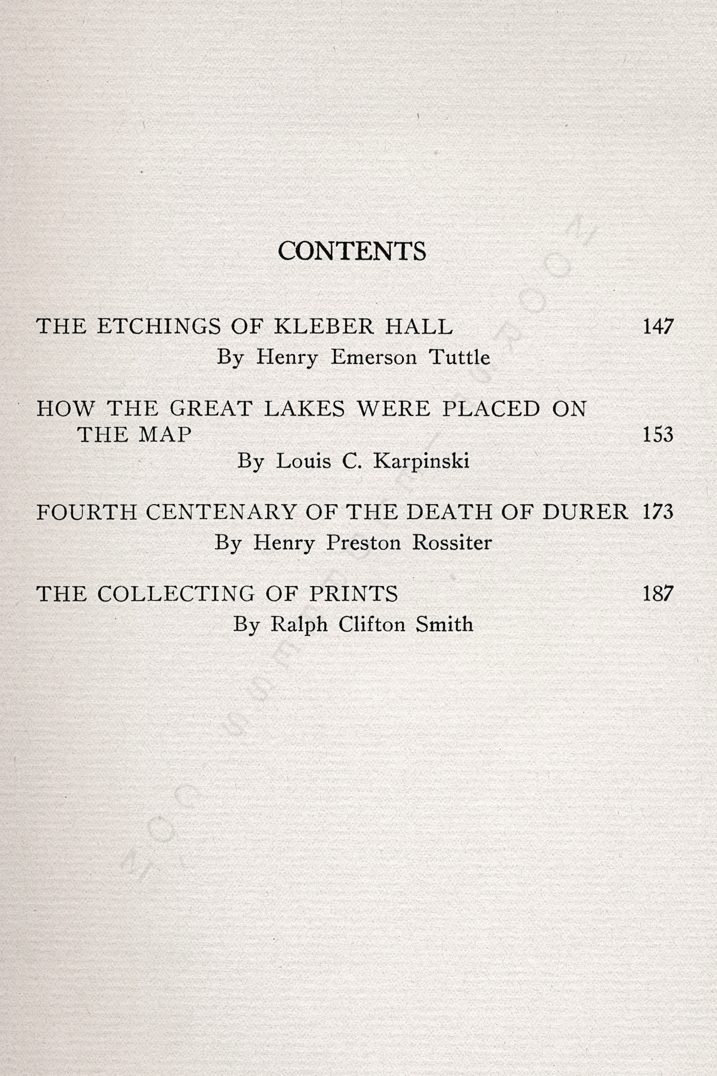 The Print
                      Connoisseur by Winfred Porter Truesdell-July 1928