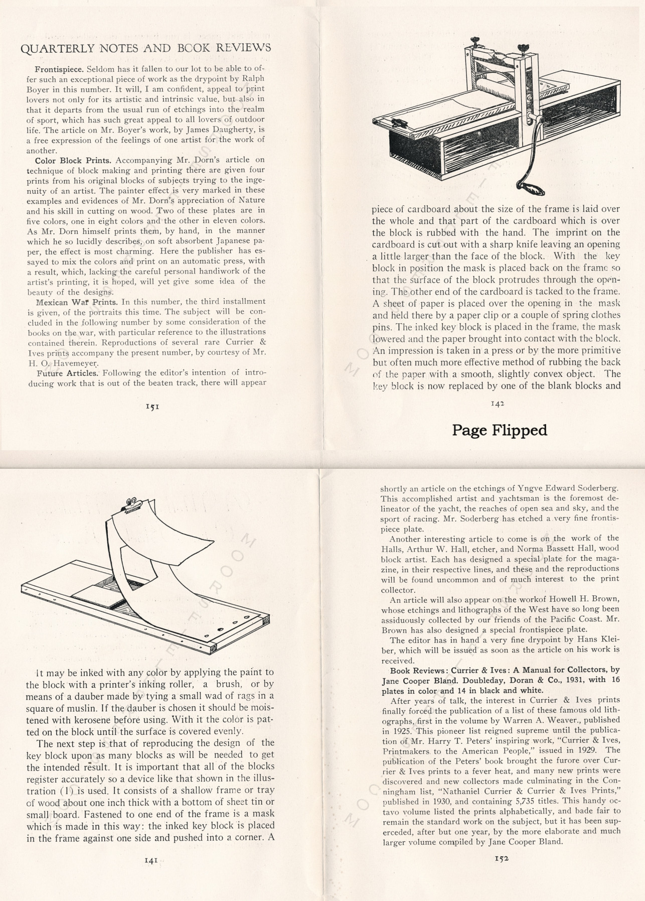The Print
                      Connoisseur Art Magazine by Winfred Porter
                      Truesdell