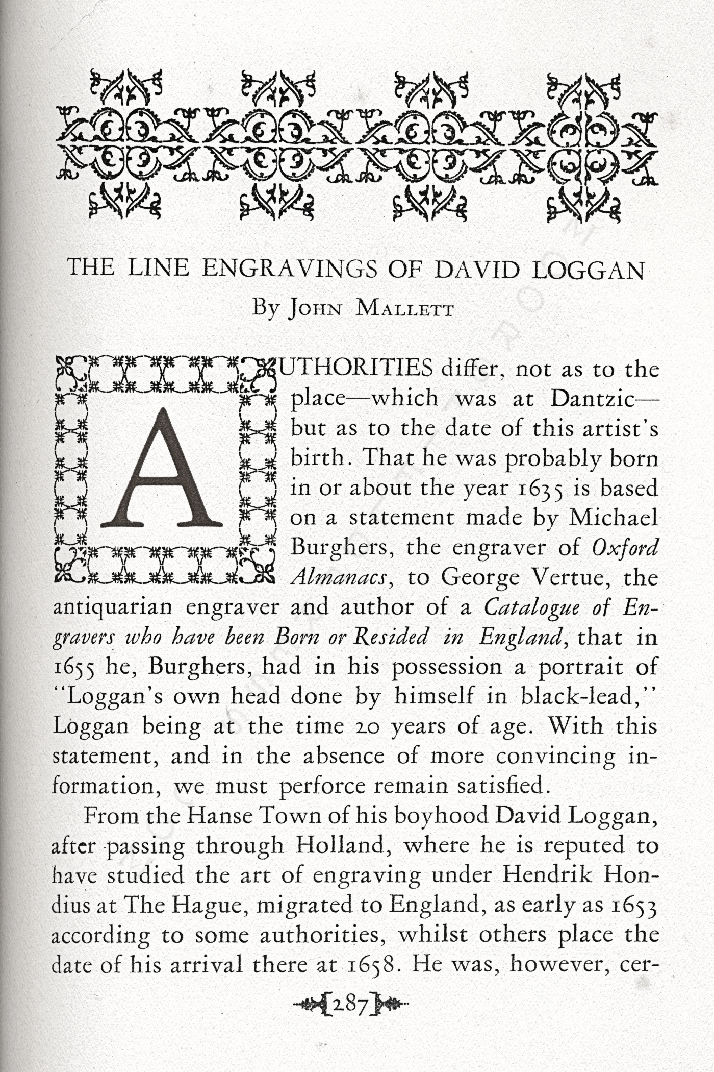 The Print
                      Connoisseur by Winfred Porter Truesdell printed by
                      the Moorsfield Press-October 1924