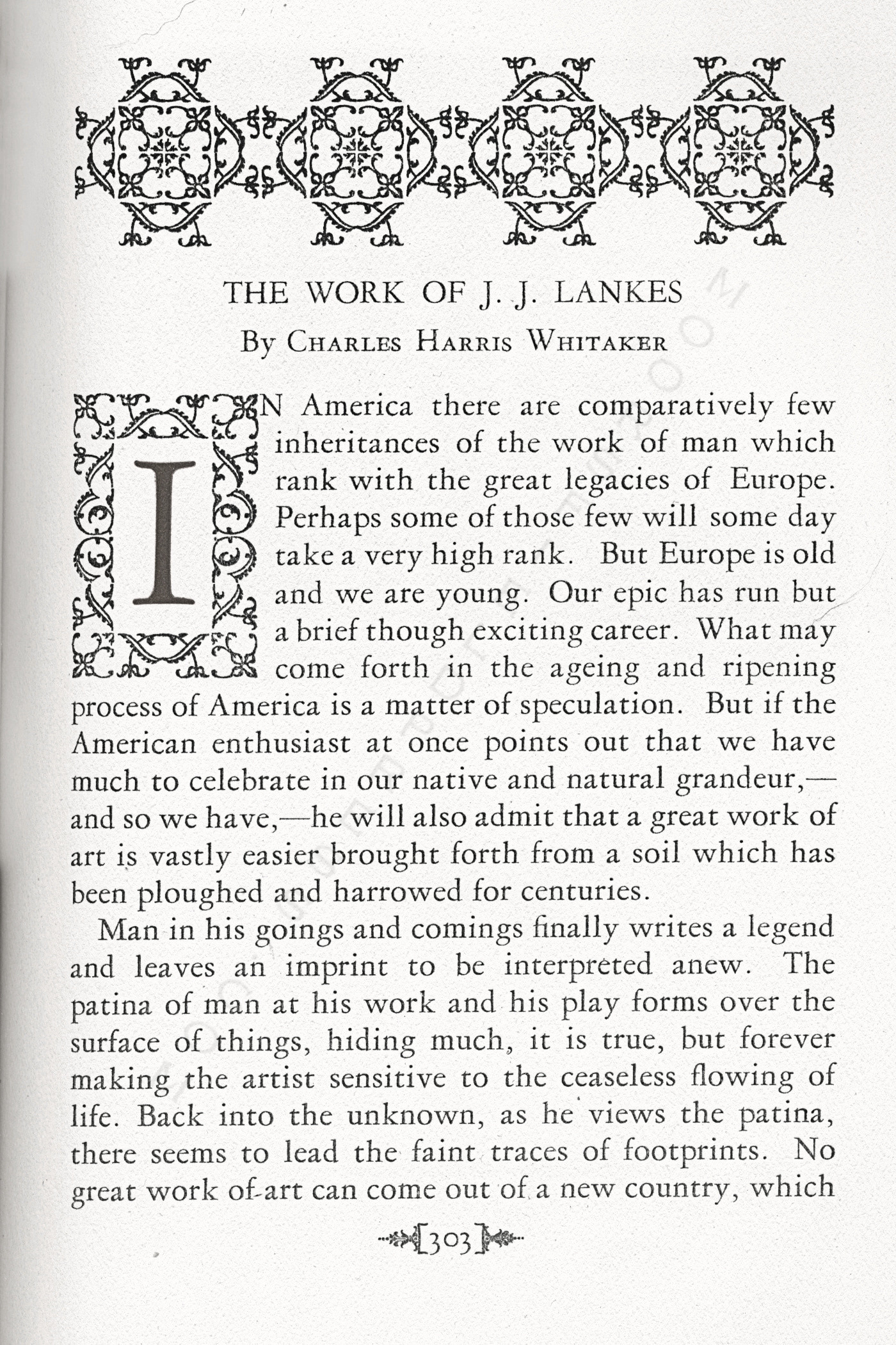 The Print
                      Connoisseur by Winfred Porter Truesdell printed by
                      the Moorsfield Press-October 1924