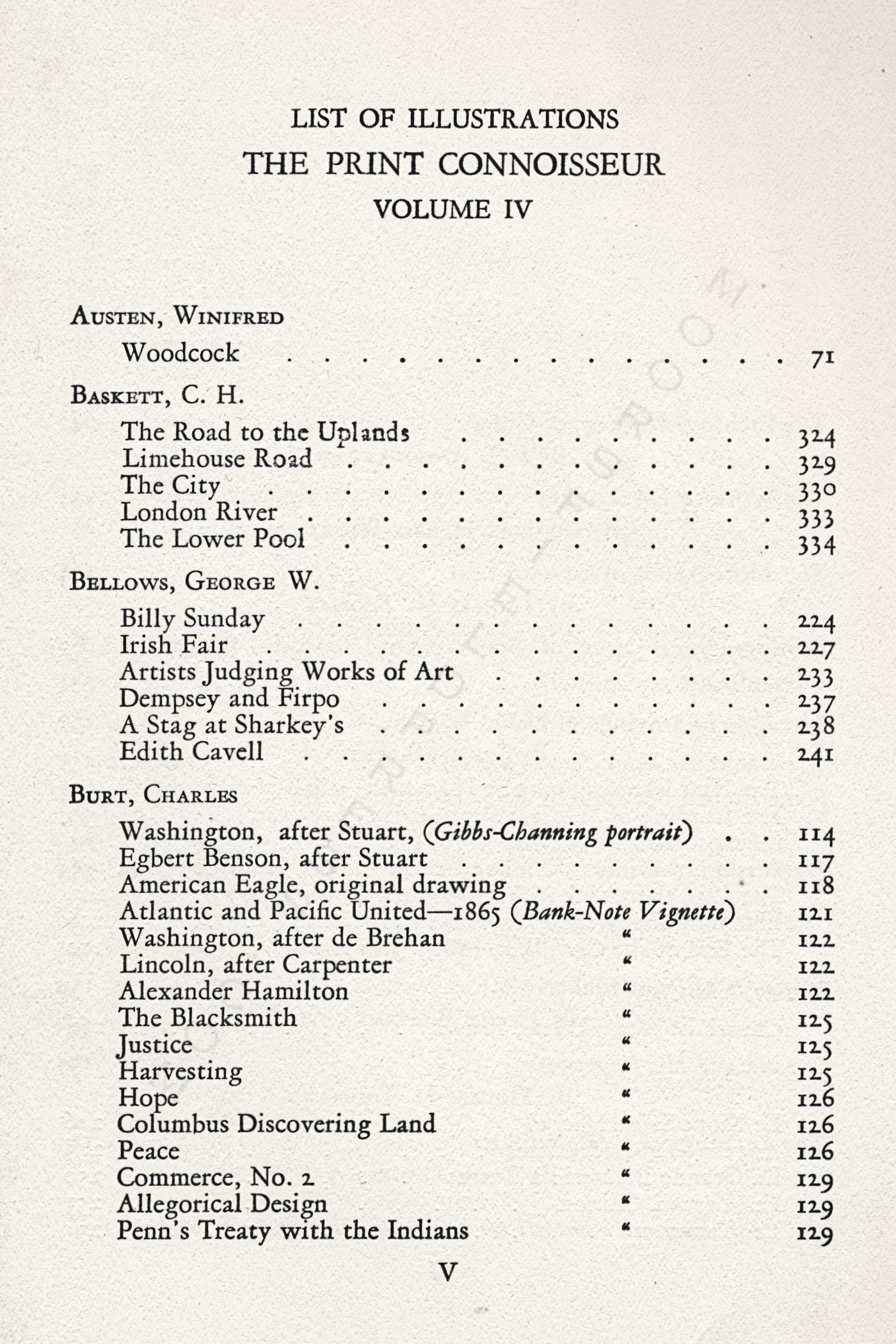 The Print
                      Connoisseur by Winfred Porter Truesdell printed by
                      the Moorsfield Press-October 1924