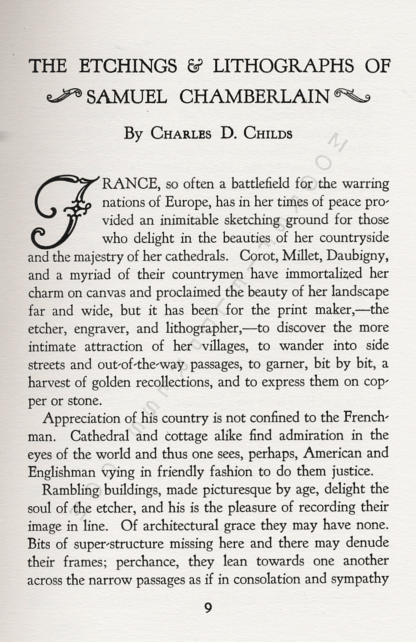 The Print
                      Connoisseur by Winfred Porter Truesdell printed by
                      the Moorsfield Press-April 1926