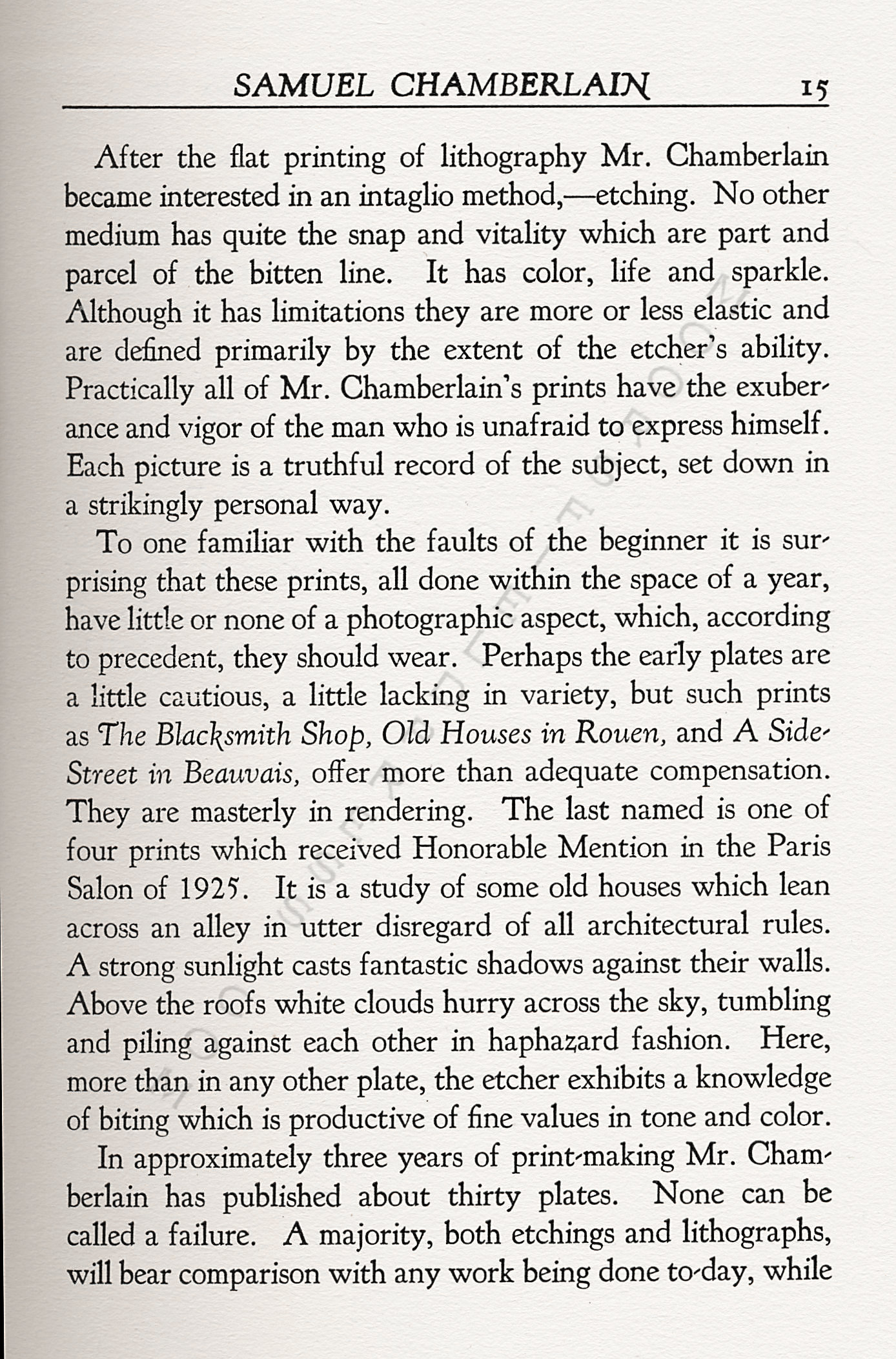The Print
                      Connoisseur by Winfred Porter Truesdell printed by
                      the Moorsfield Press-April 1926