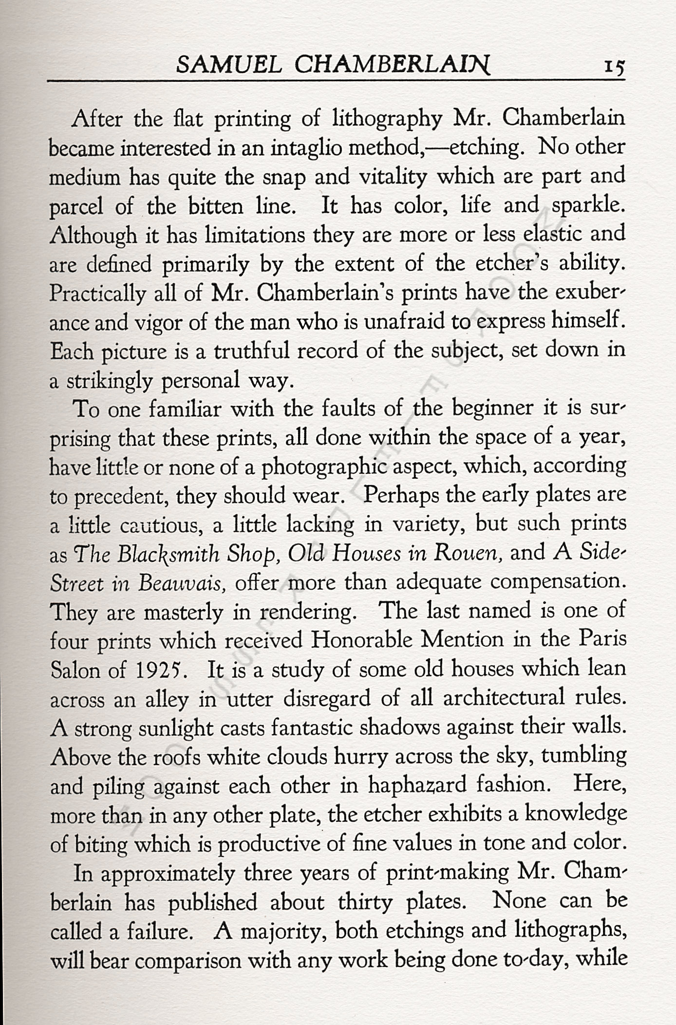 The Print
                      Connoisseur by Winfred Porter Truesdell printed by
                      the Moorsfield Press-April 1926