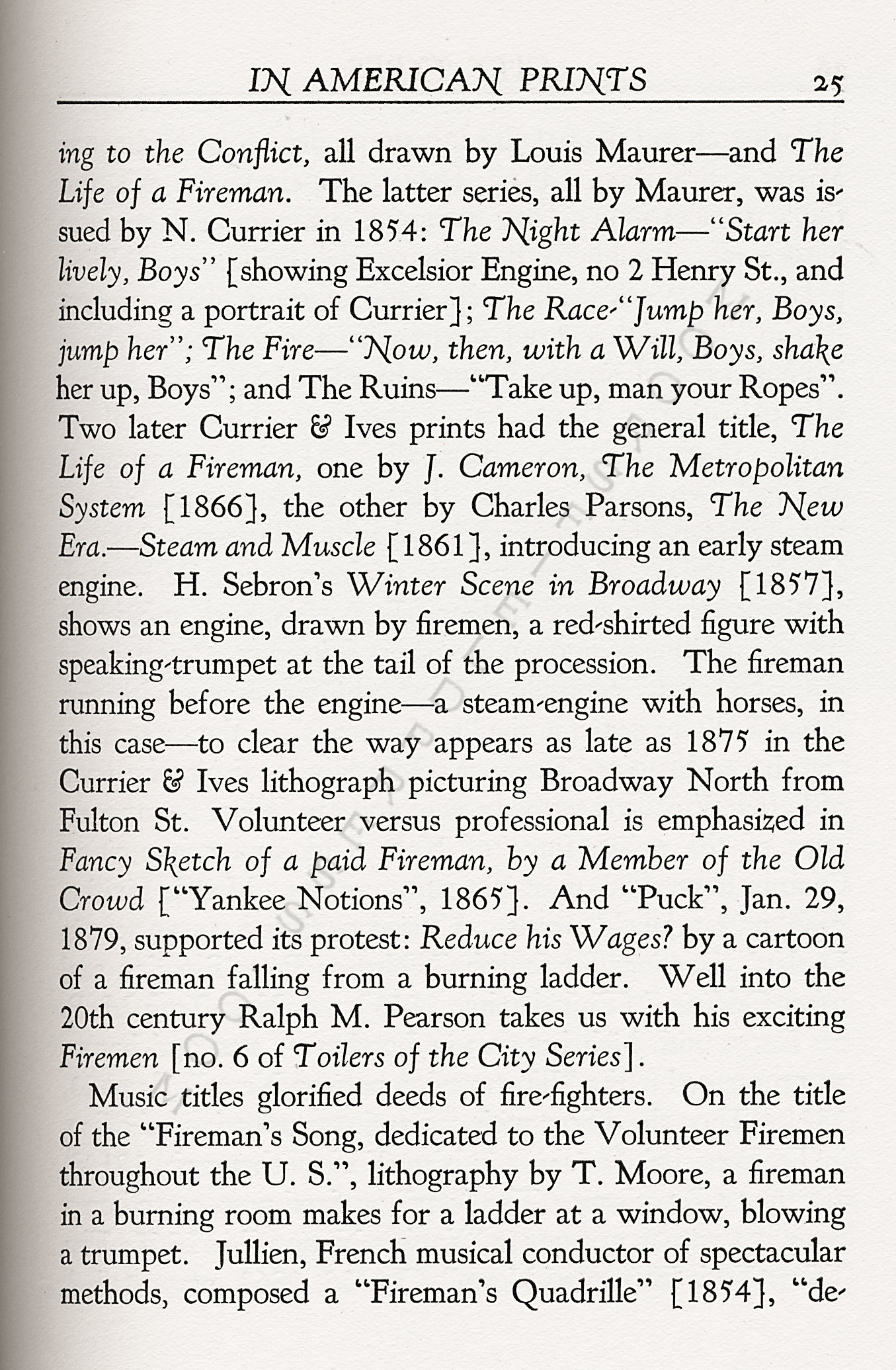 The Print
                      Connoisseur by Winfred Porter Truesdell printed by
                      the Moorsfield Press-April 1926